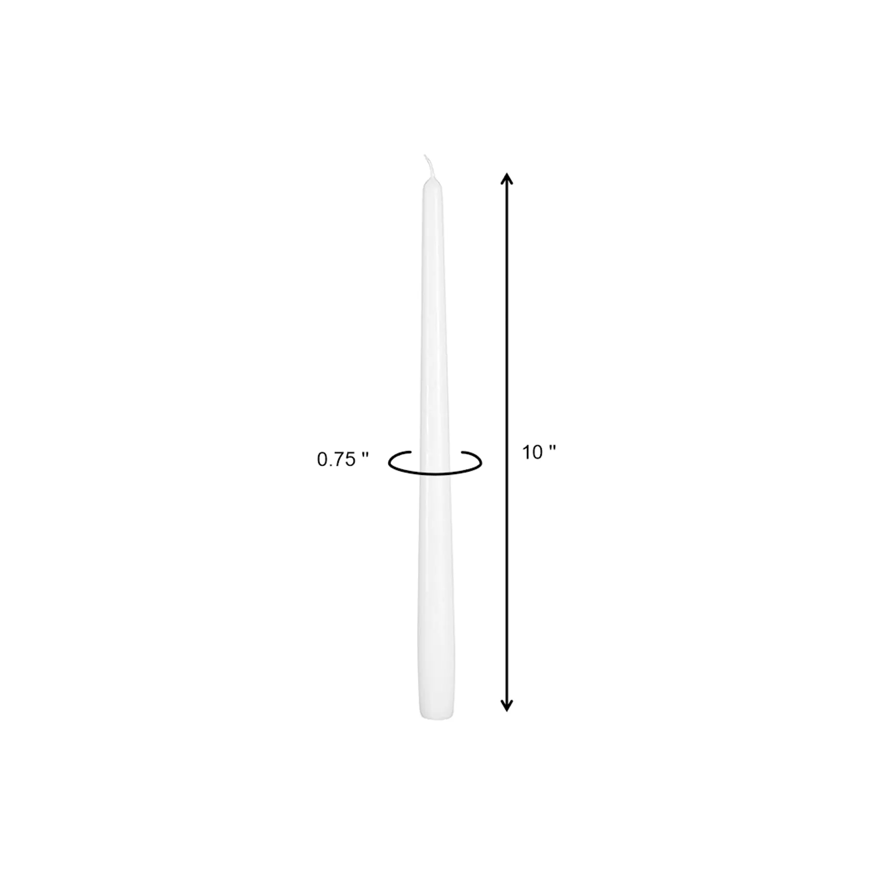 Fully Custom Smokeless Taper Candles In Bright Colors - Image 2