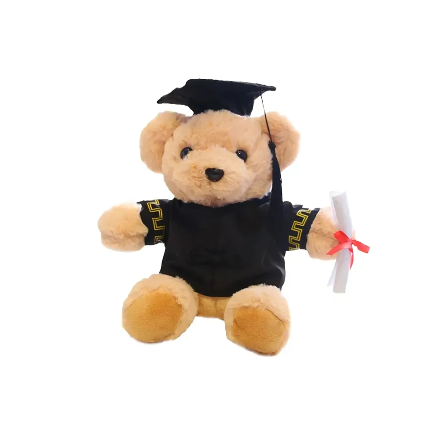 Sitting Graduation Teddy Bear Plush With Custom Imprint Fron - Image 3