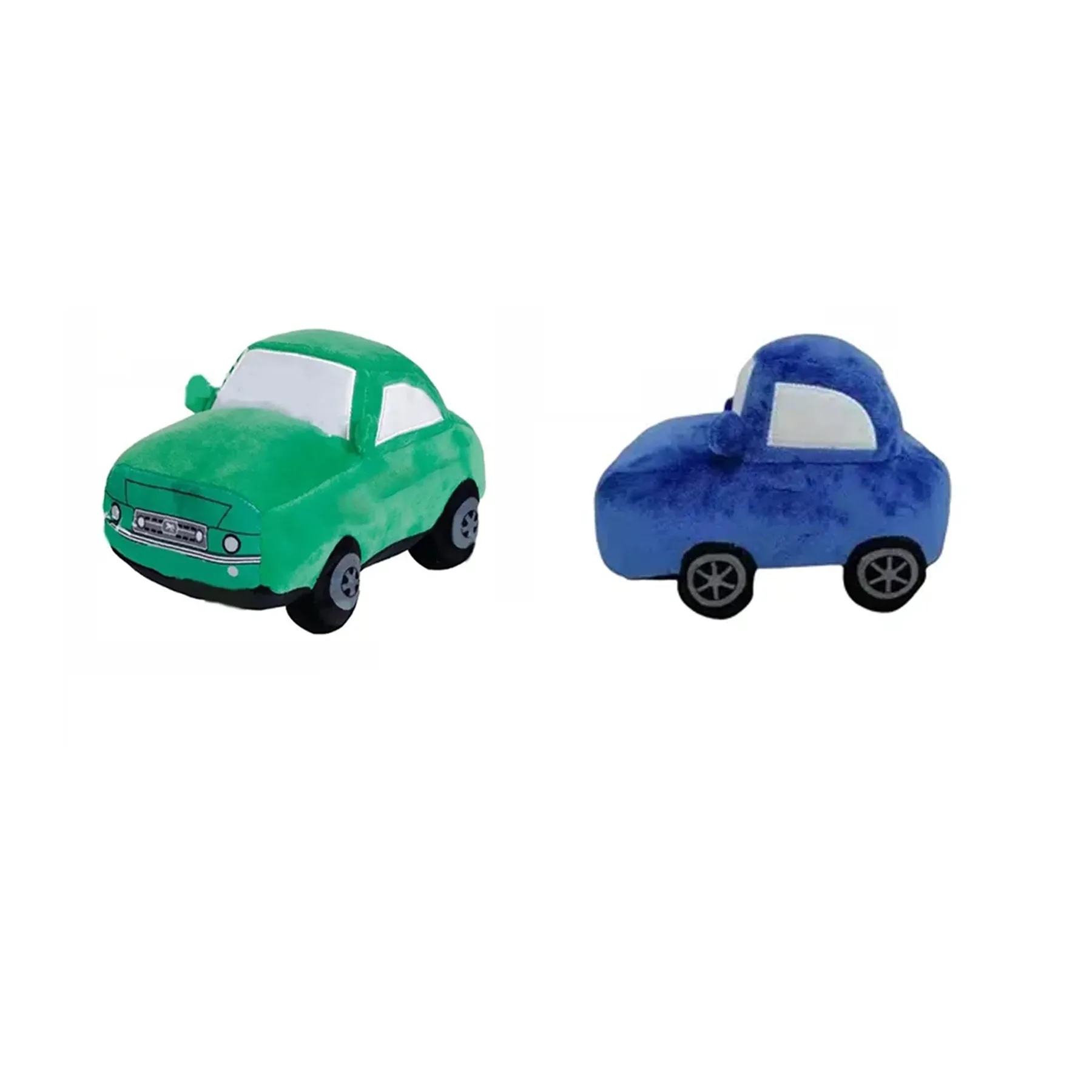 8" Soft Plush Toy Car With Embroidered Custom Branding - Image 3