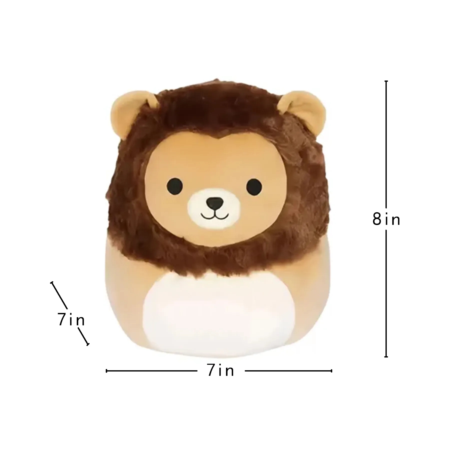 8 Inch Cute Stuffed Animal Plush Toy With Custom Center Impr - Image 2