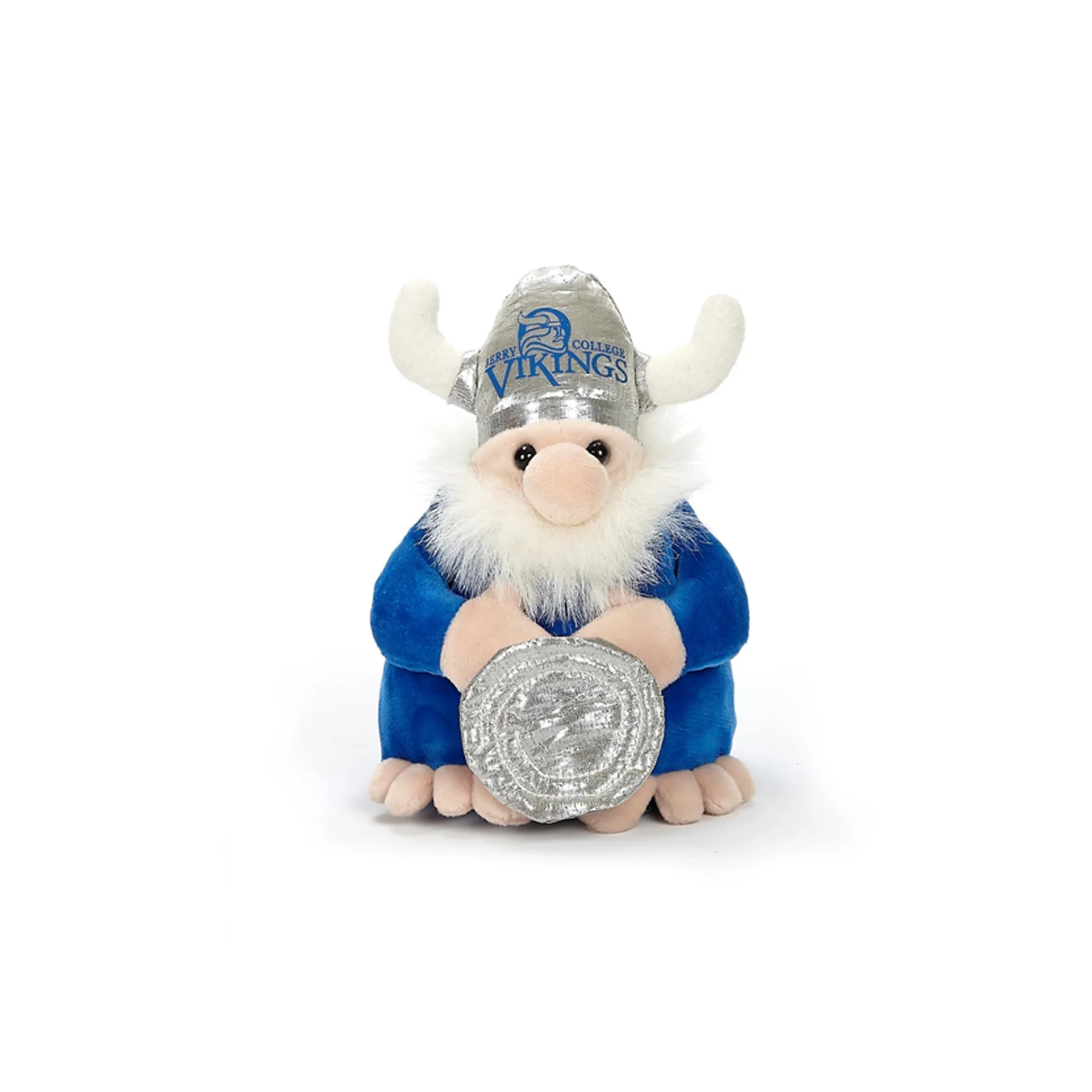 6" Custom Viking Plush Toy With Imprintable Accessory - Image 3