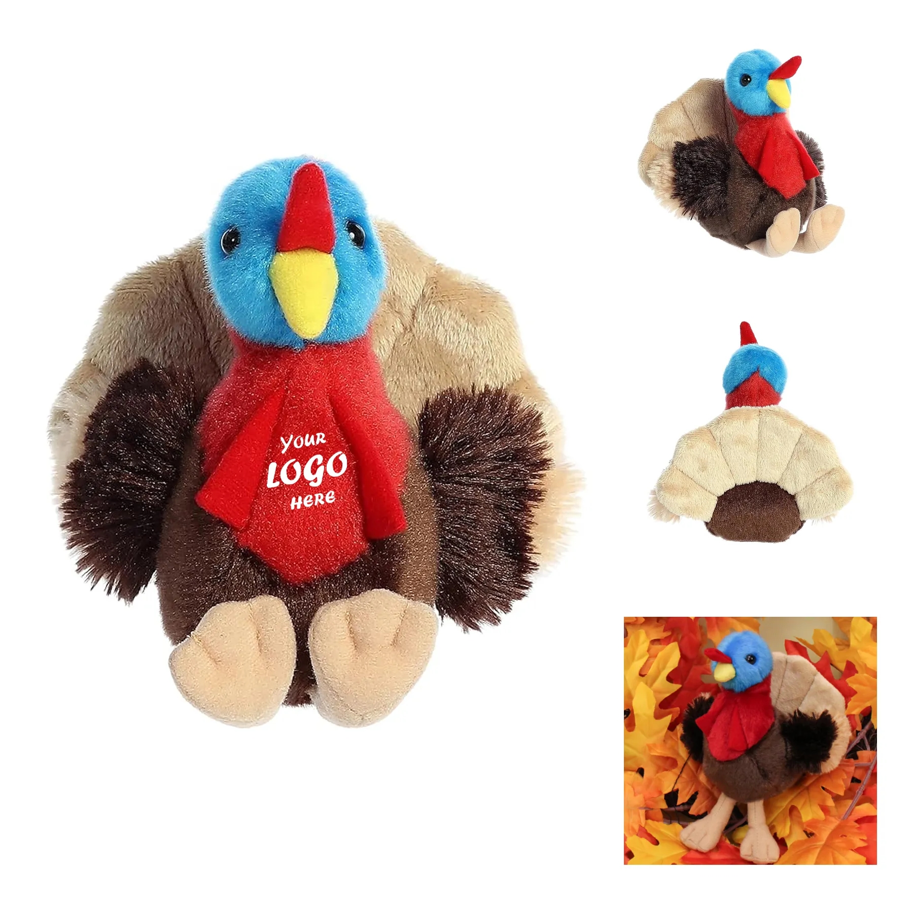 Turkey Plush For Thanksgiving Event Gifts
