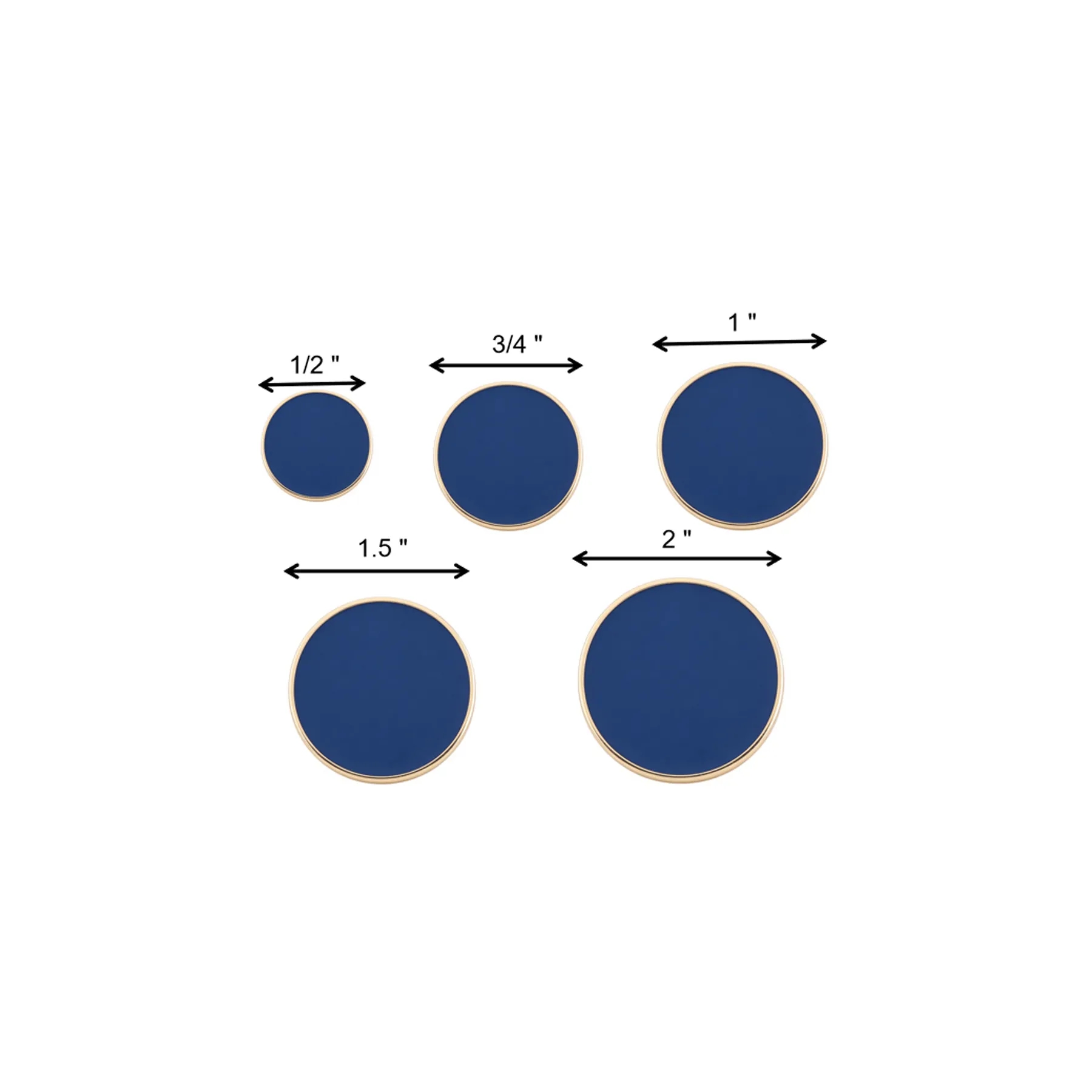 1.75" Die Struck Soft Enamel Lapel Pin - Image 2