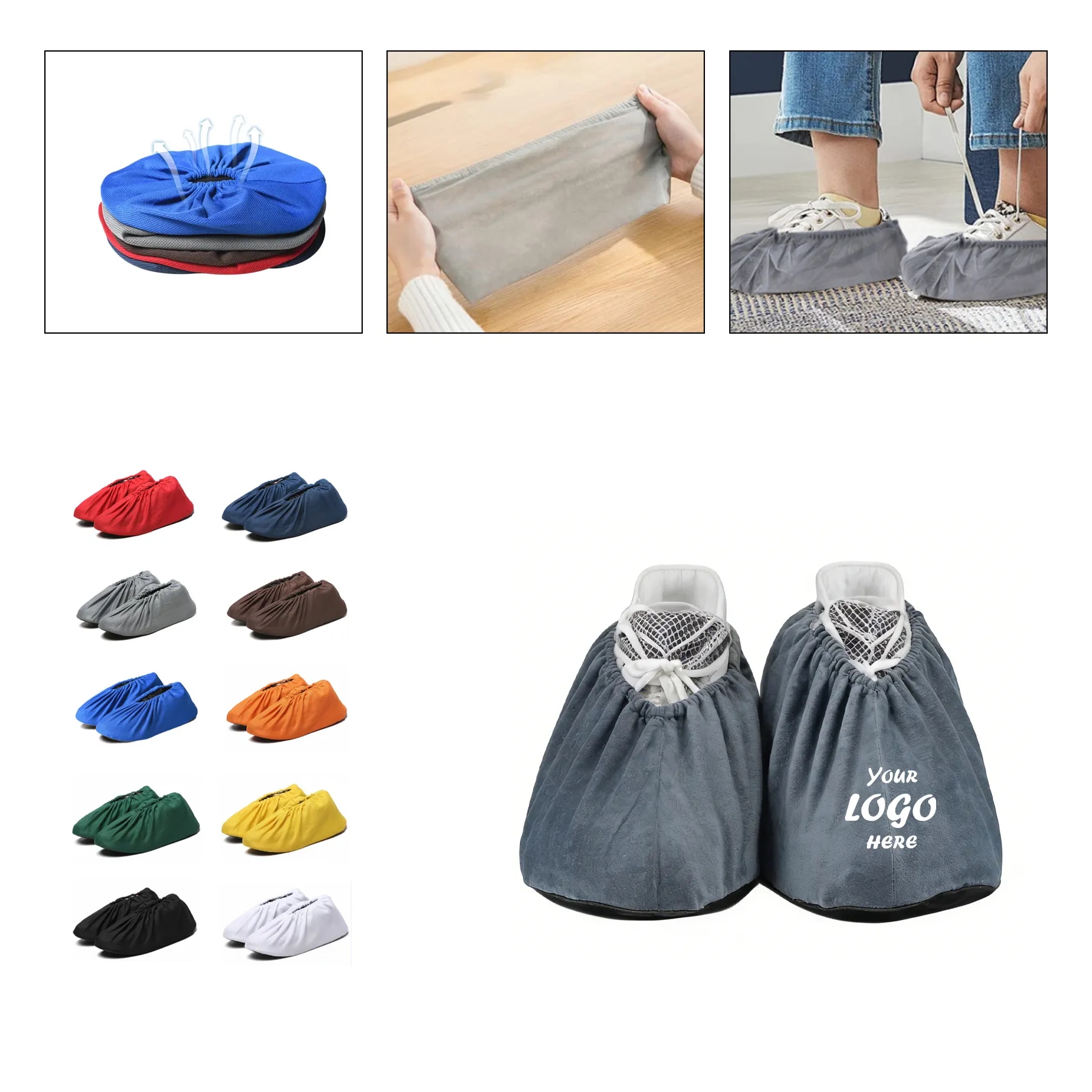 Disposable Polypropylene Shoe Covers For Clean Entry