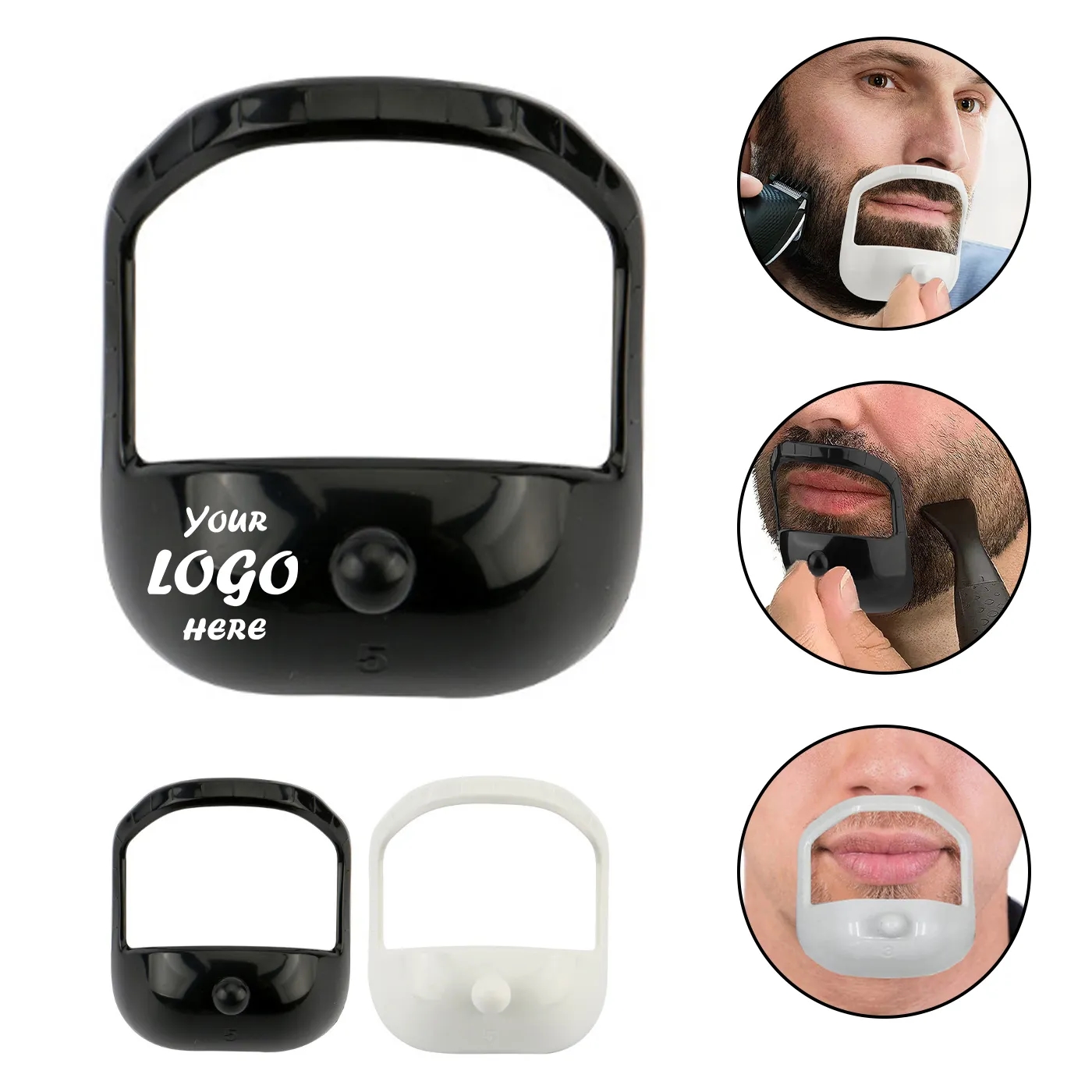 Five Piece Beard Shaping Template Set For Daily Use