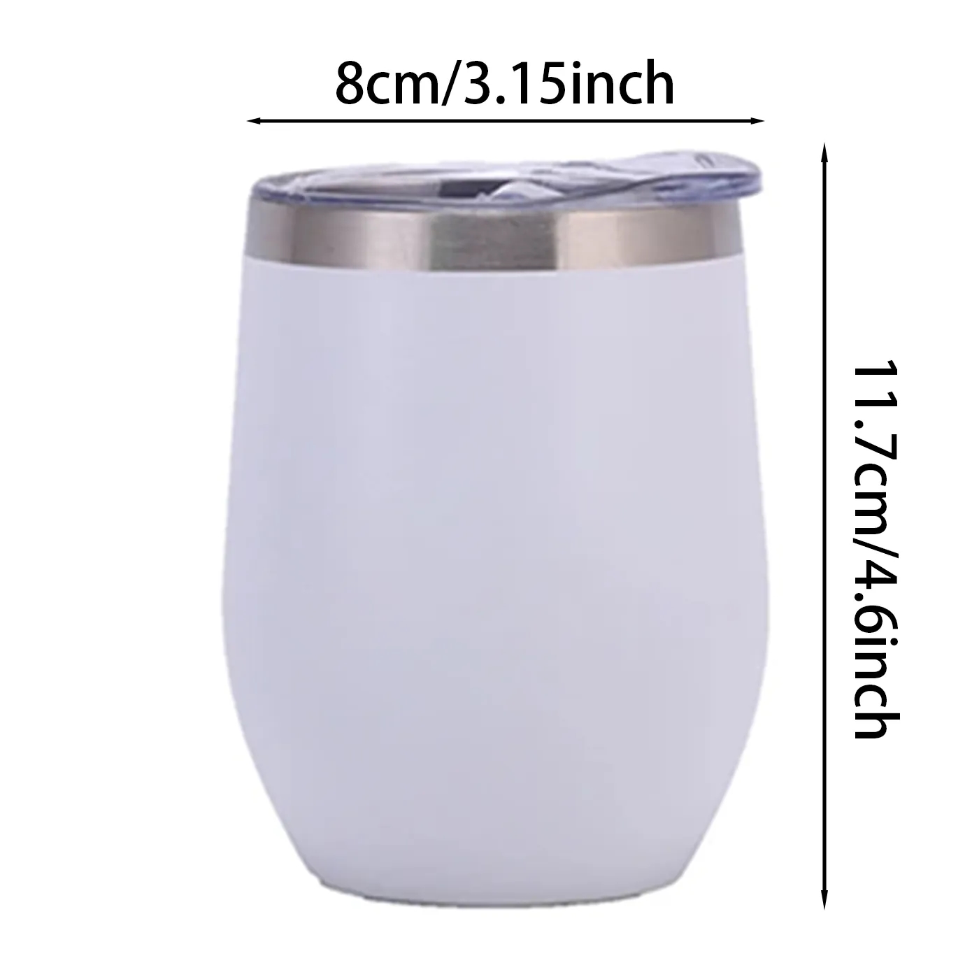 Glow In The Dark Wine Tumbler With Vacuum Insulation - Image 2