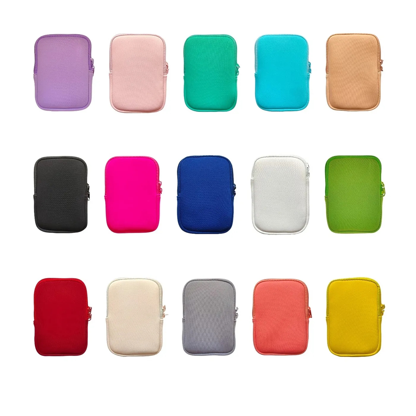 Portable Bottle Holder Bag With Coin Pouch And Strap - Image 3