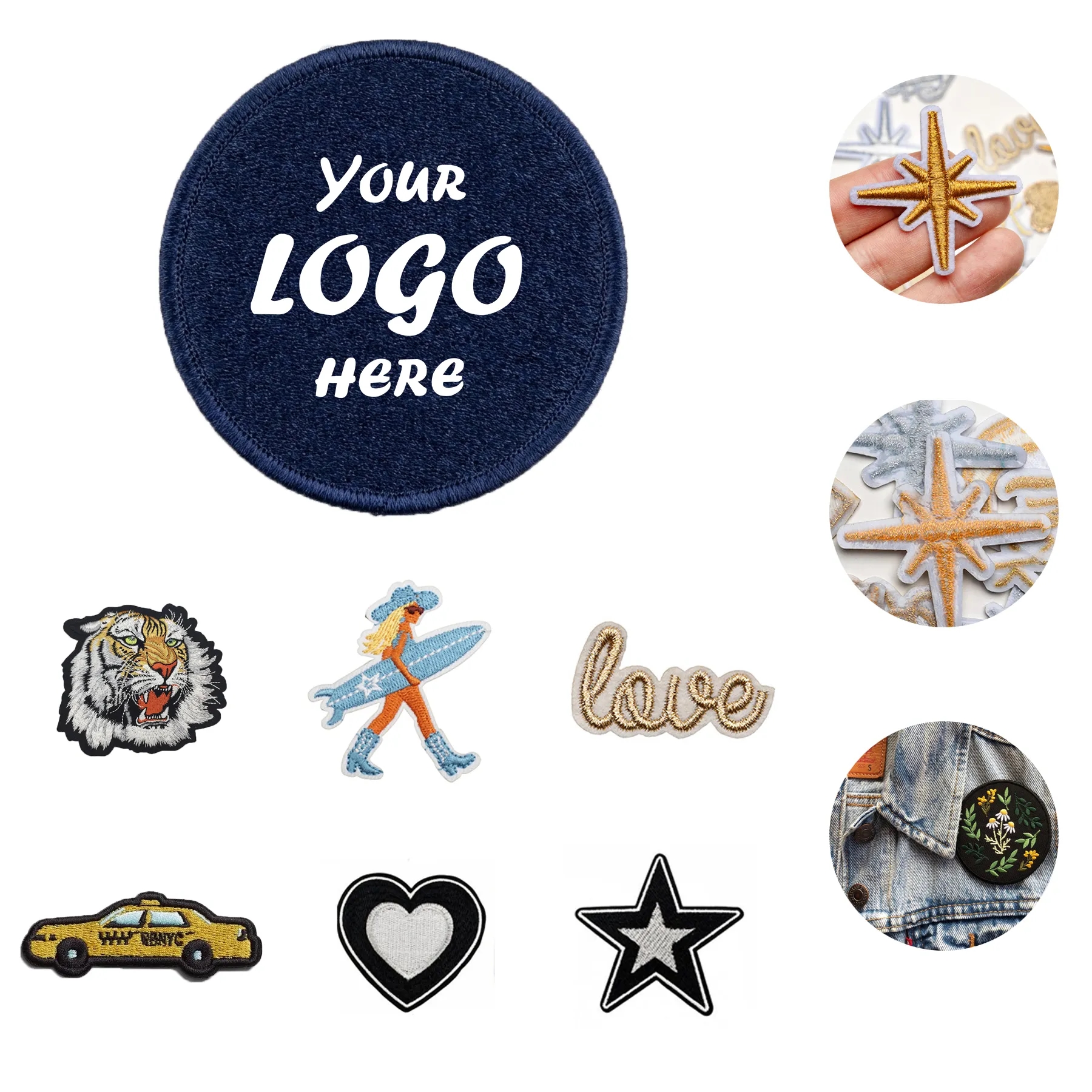 Custom 3.5" Embroidered Patch For Uniforms Hats And Gear