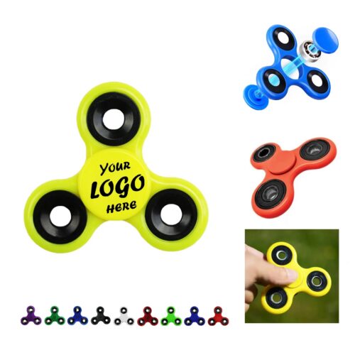 Safety Spin Fidget Toy With Large Center Imprint Area