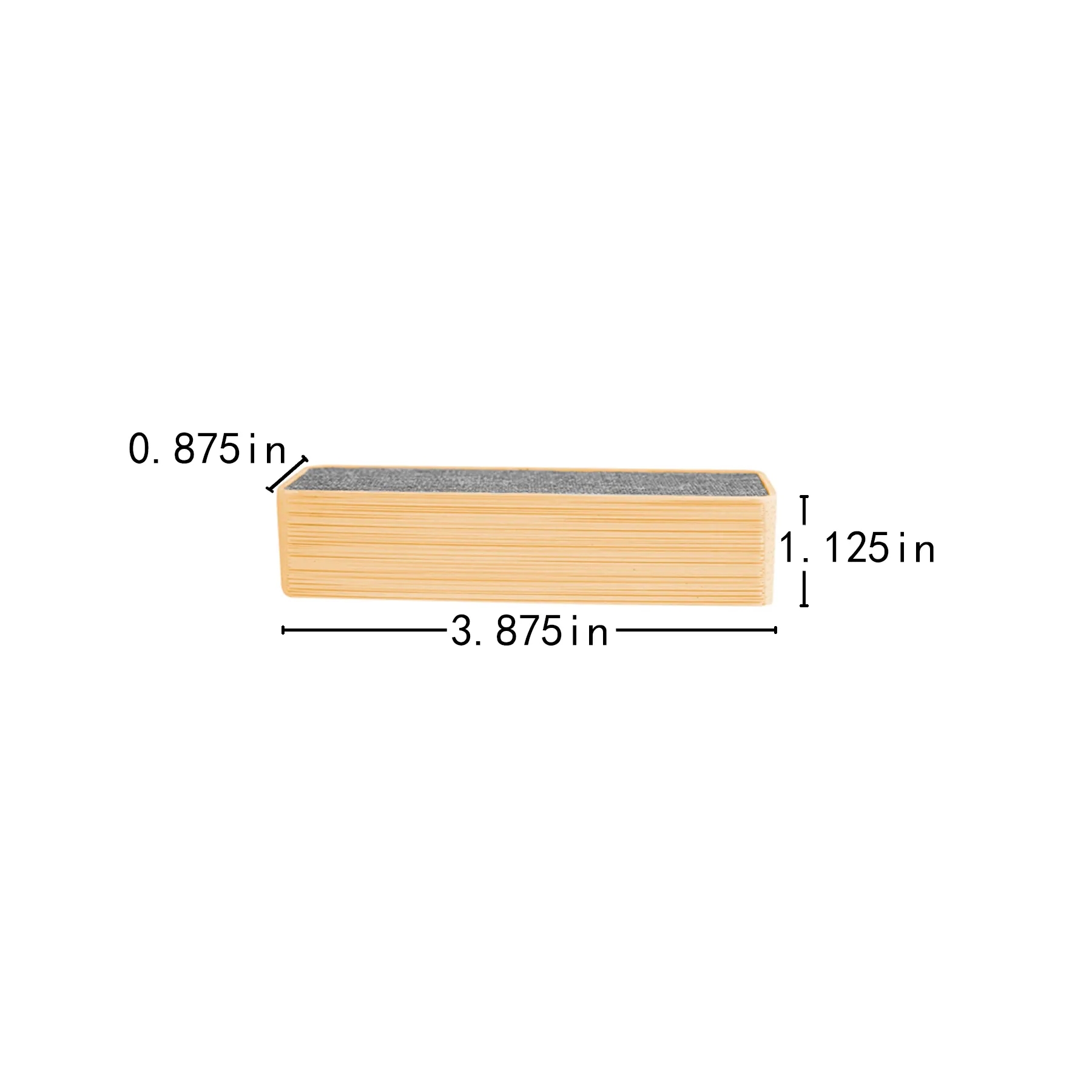 Eco Bamboo RPET 2000mAh Mini Power Bank With Cable - Image 2