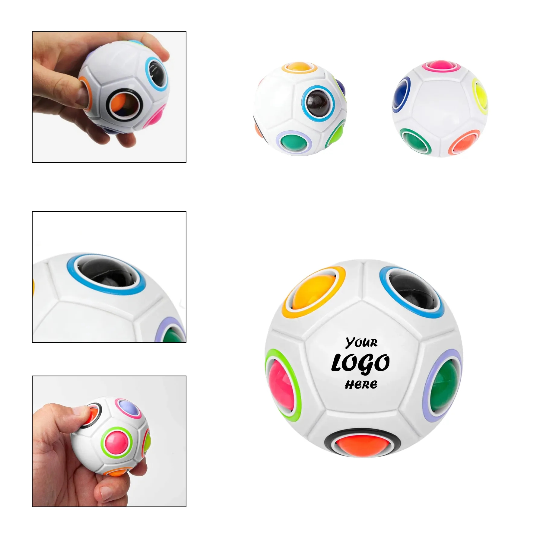 Interactive Fidget Puzzle Ball For Focus And Stress Relief