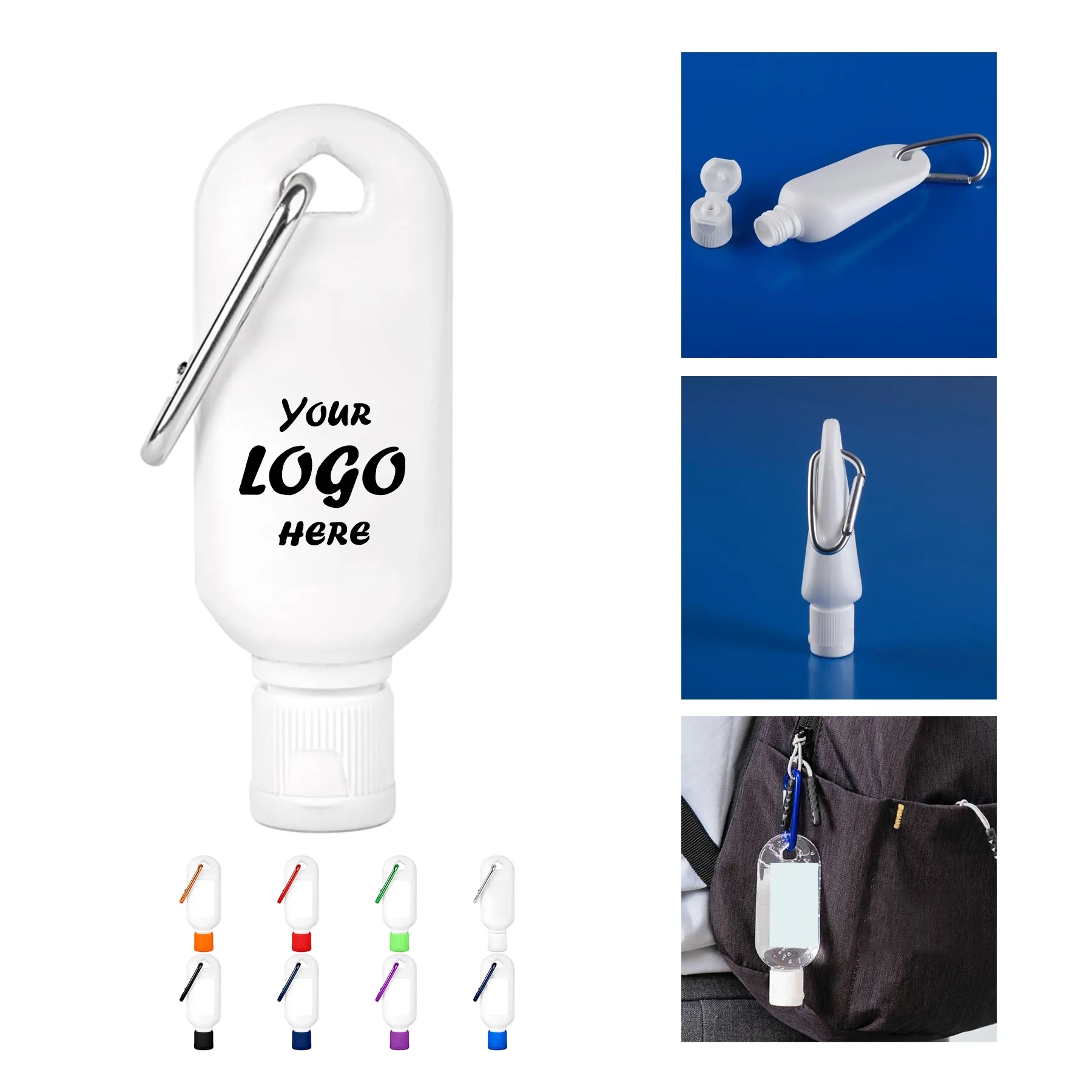 1 oz SPF 30 Carabiner Sunscreen In Travel Tube