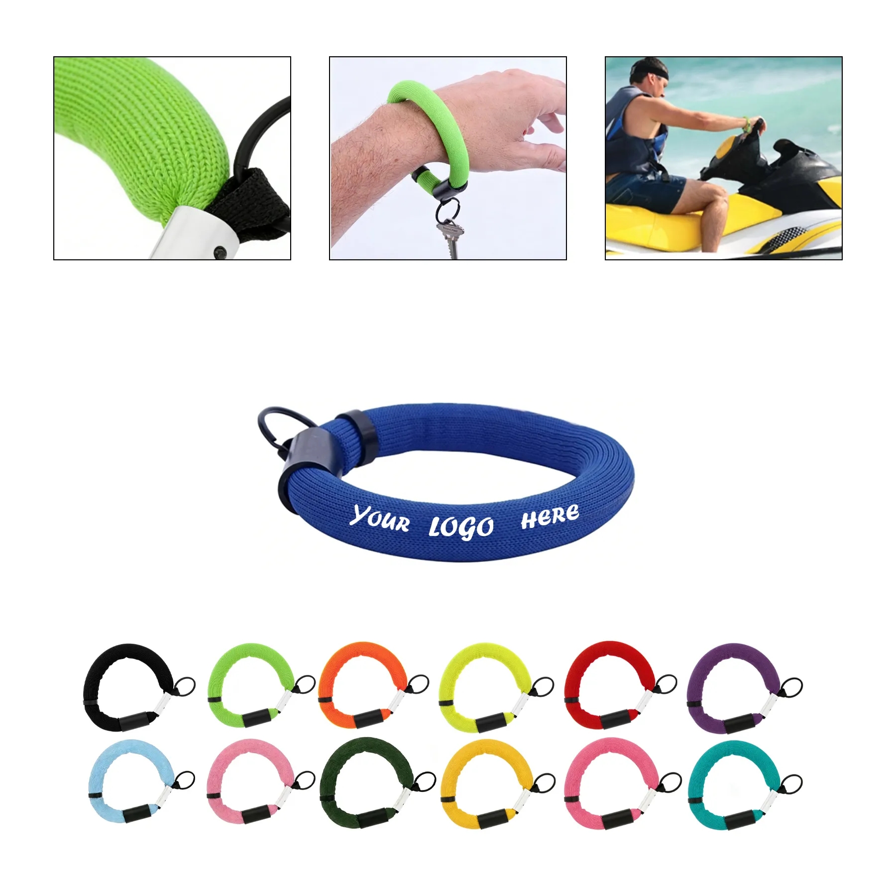 Floating Wrist Ring Key Holder For Water Activities
