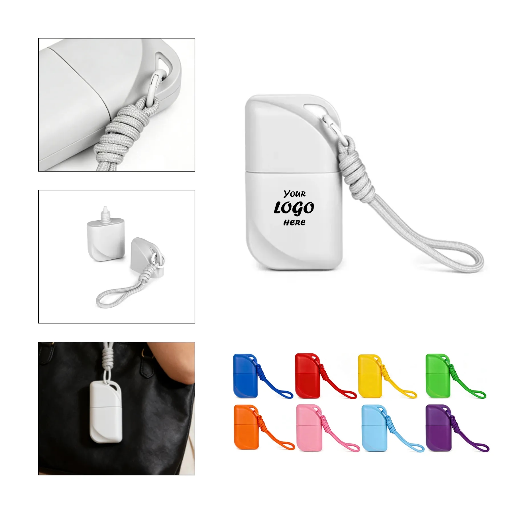 Clip-On SPF 30 Sunscreen With Adjustable Strap