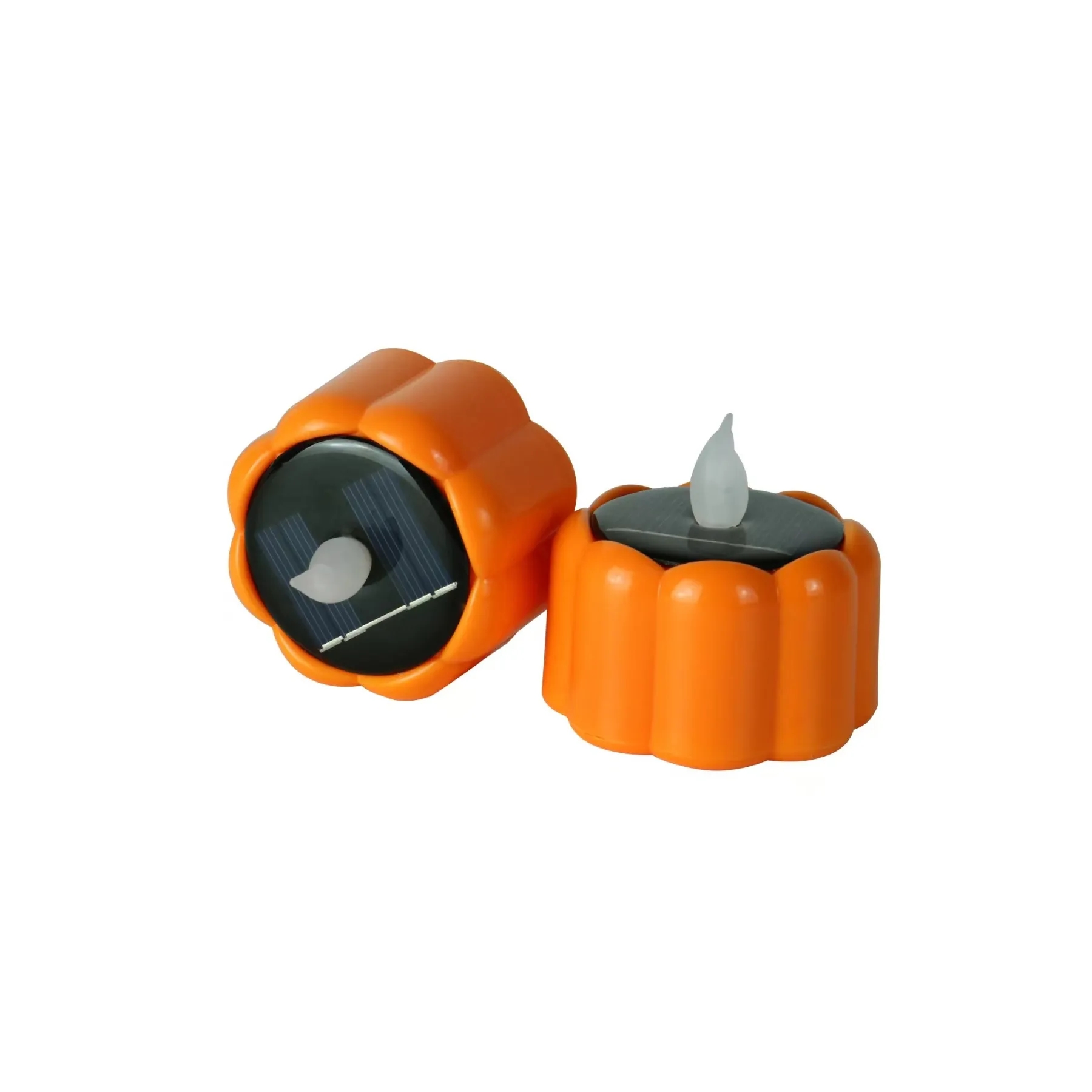 LED Pumpkin Candle Light For Halloween Table Decor - Image 3