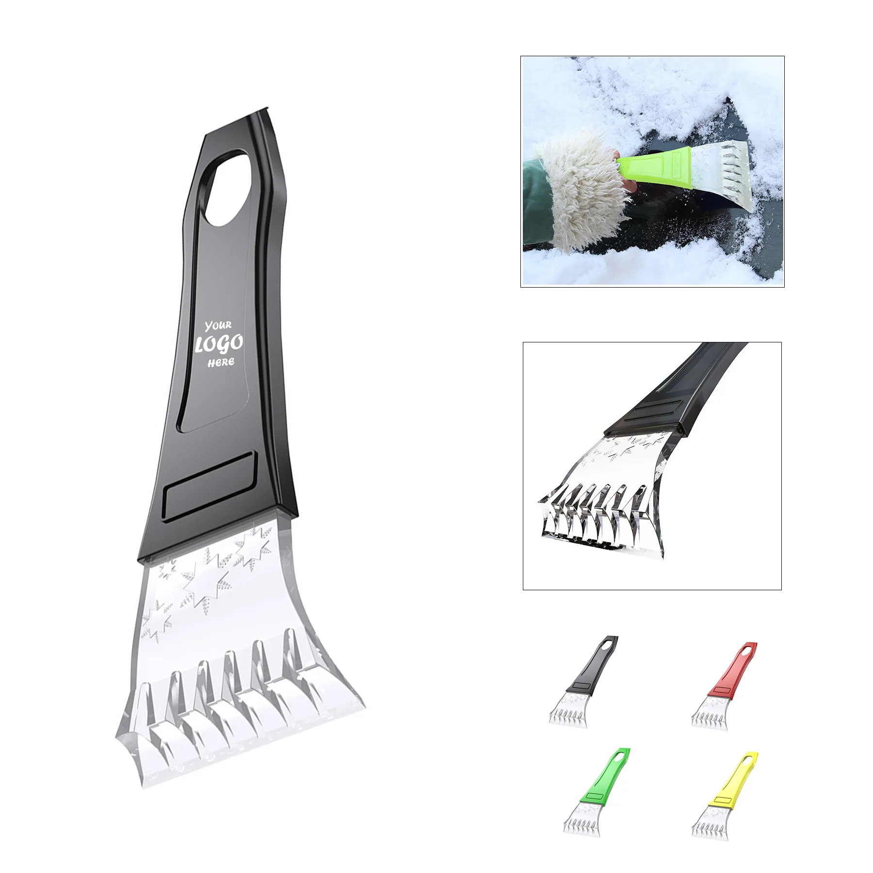 Heavy Duty Multifunctional Car Snow Ice Scraper