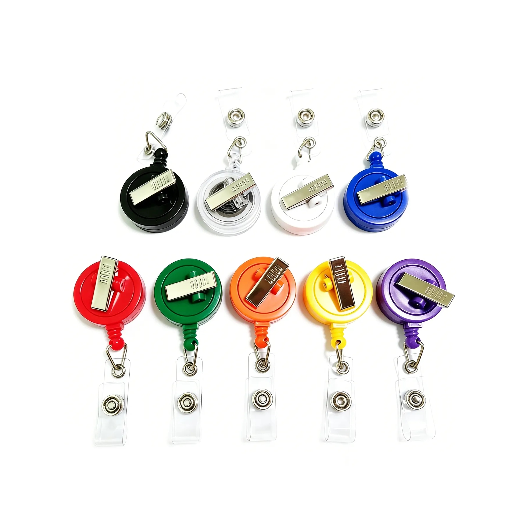 Retractable Badge Reel With Swivel Alligator Clip - Image 3