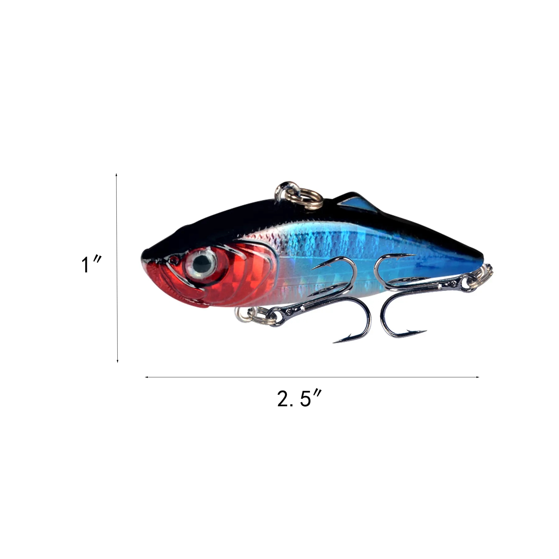 Holographic Diving Minnow Fishing Lure With Hook Bonnet - Image 2