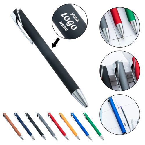 Executive Soft-Touch Aluminum Pen With Laser Finish