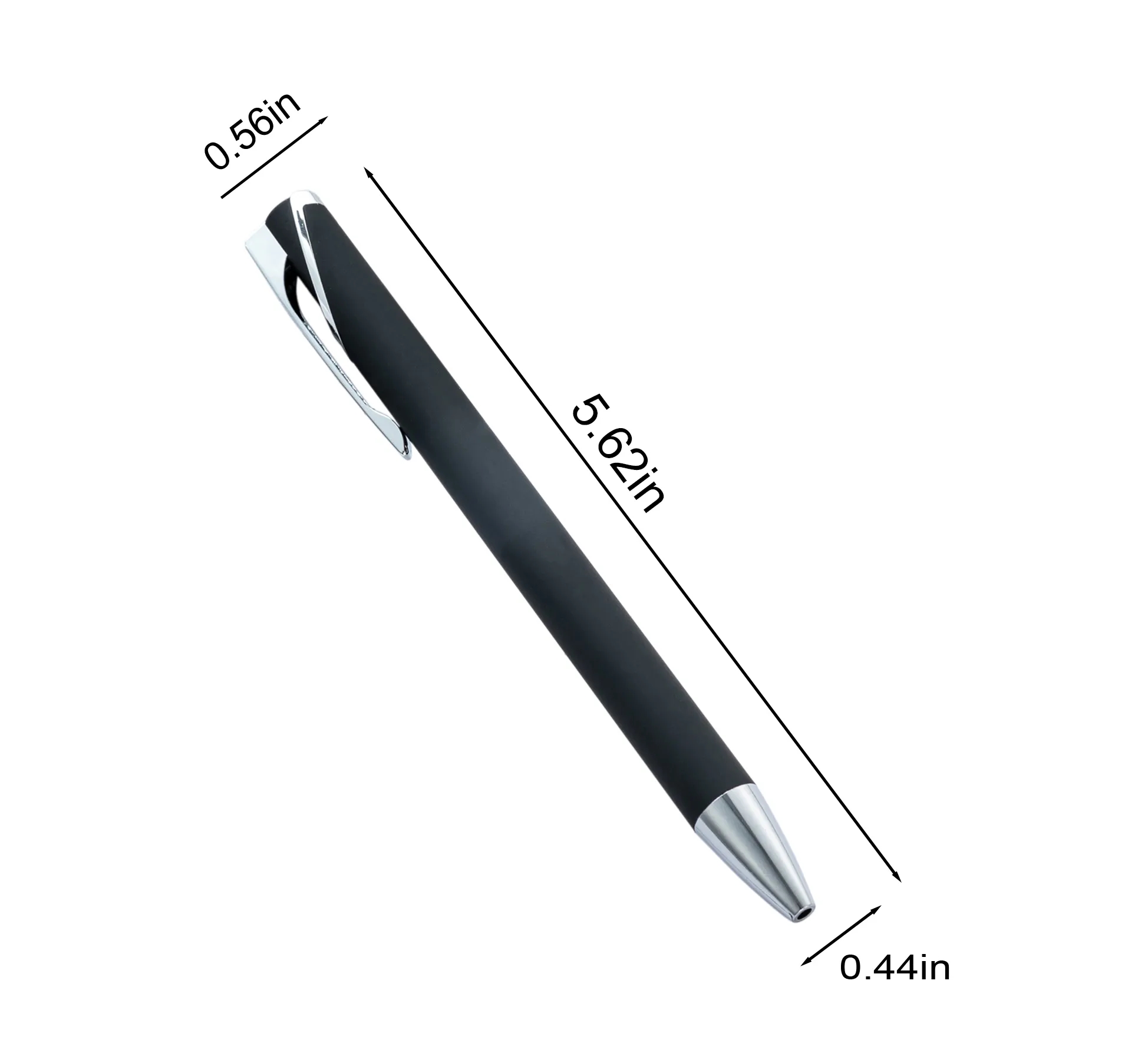 Executive Soft-Touch Aluminum Pen With Laser Finish - Image 2