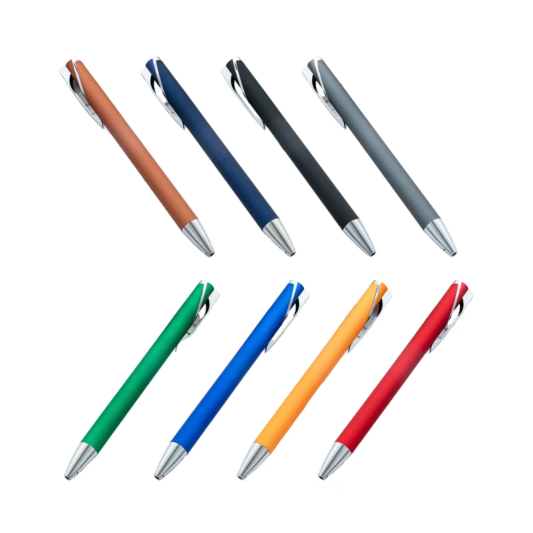 Executive Soft-Touch Aluminum Pen With Laser Finish - Image 3