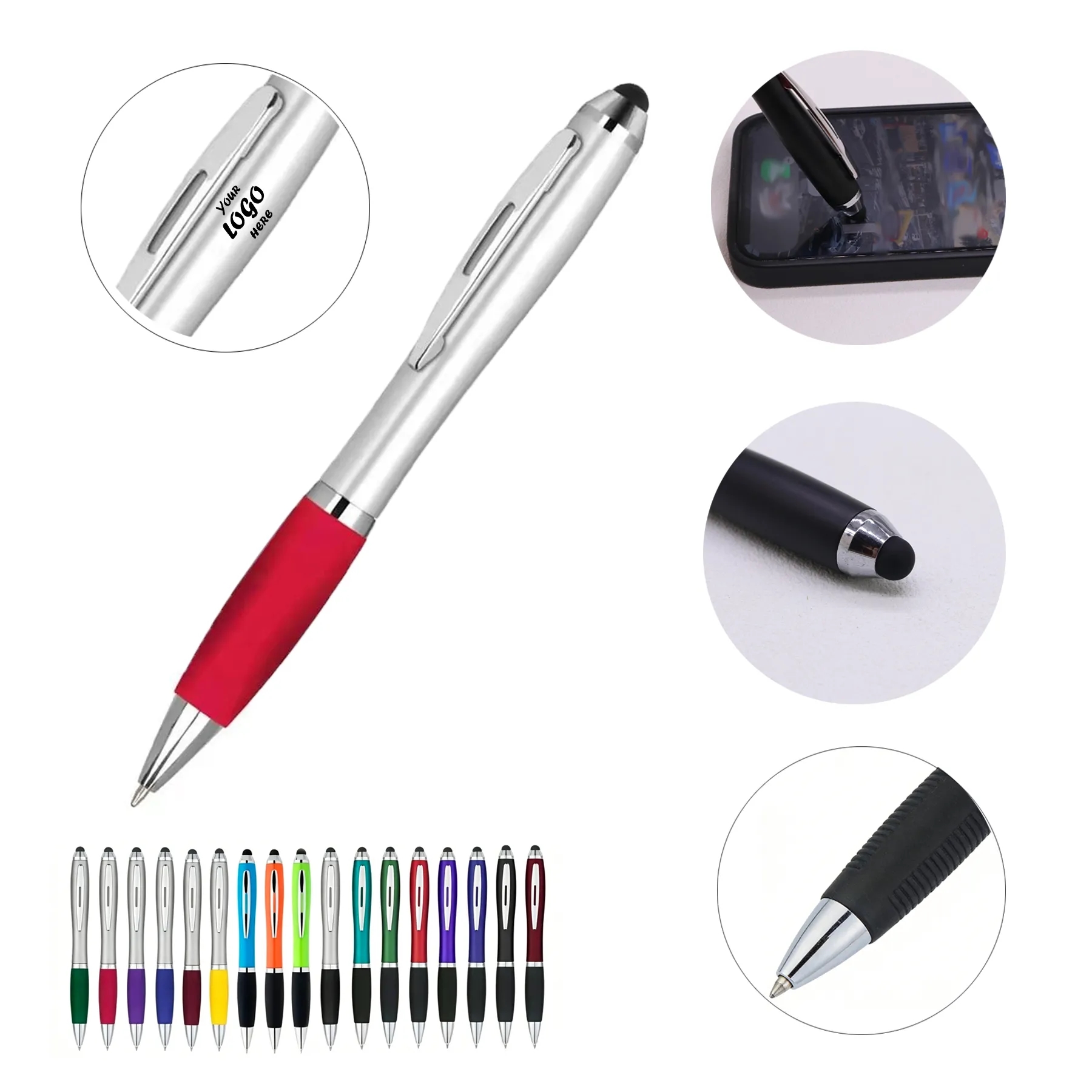 Satin Grip Stylus Pen For Smooth Everyday Writing