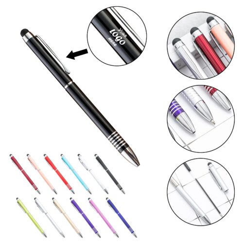 Slim Metal Twist Stylus Pen For Everyday Brand Use