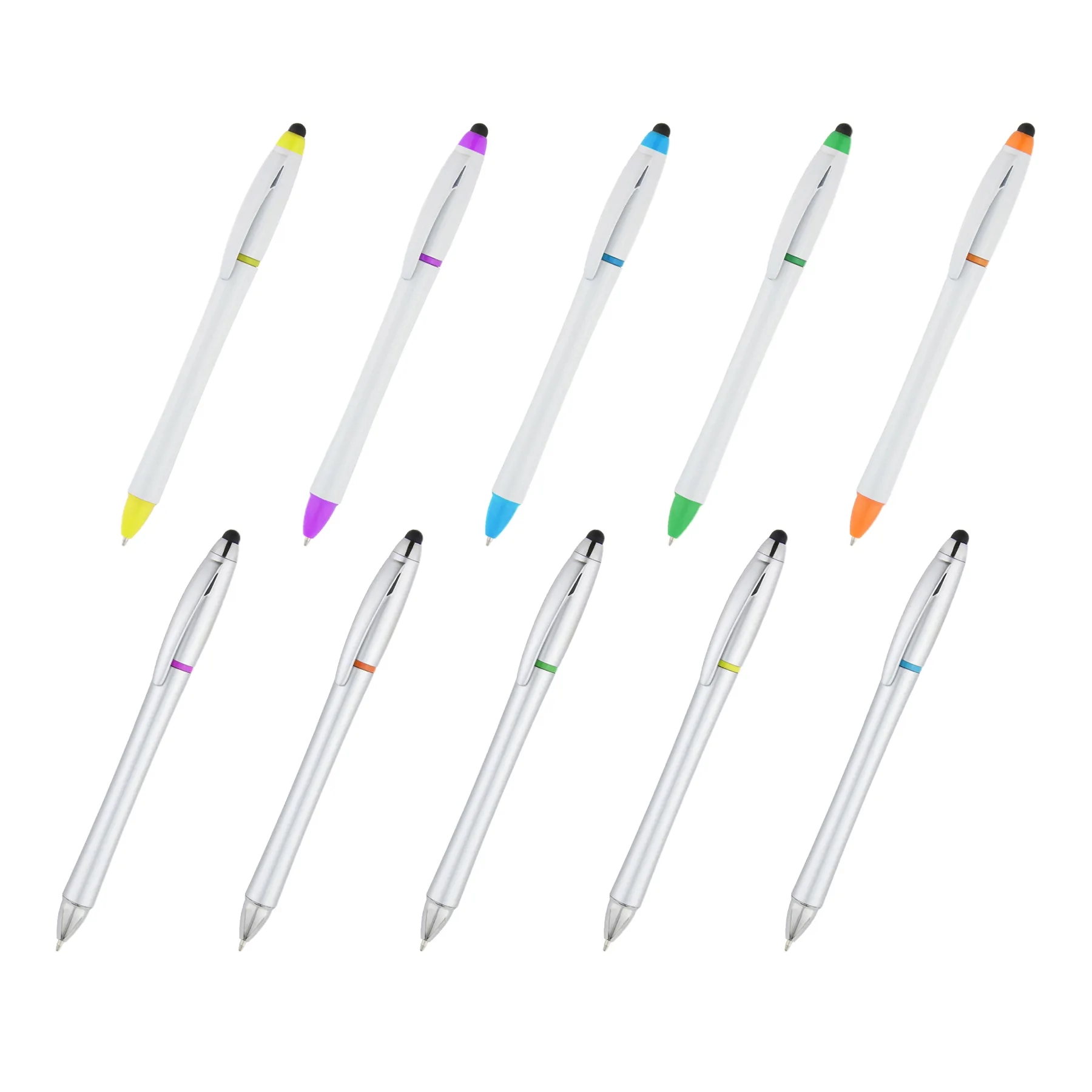 Recycled Stylus Highlighter Pen For Daily Desk Tasks - Image 3