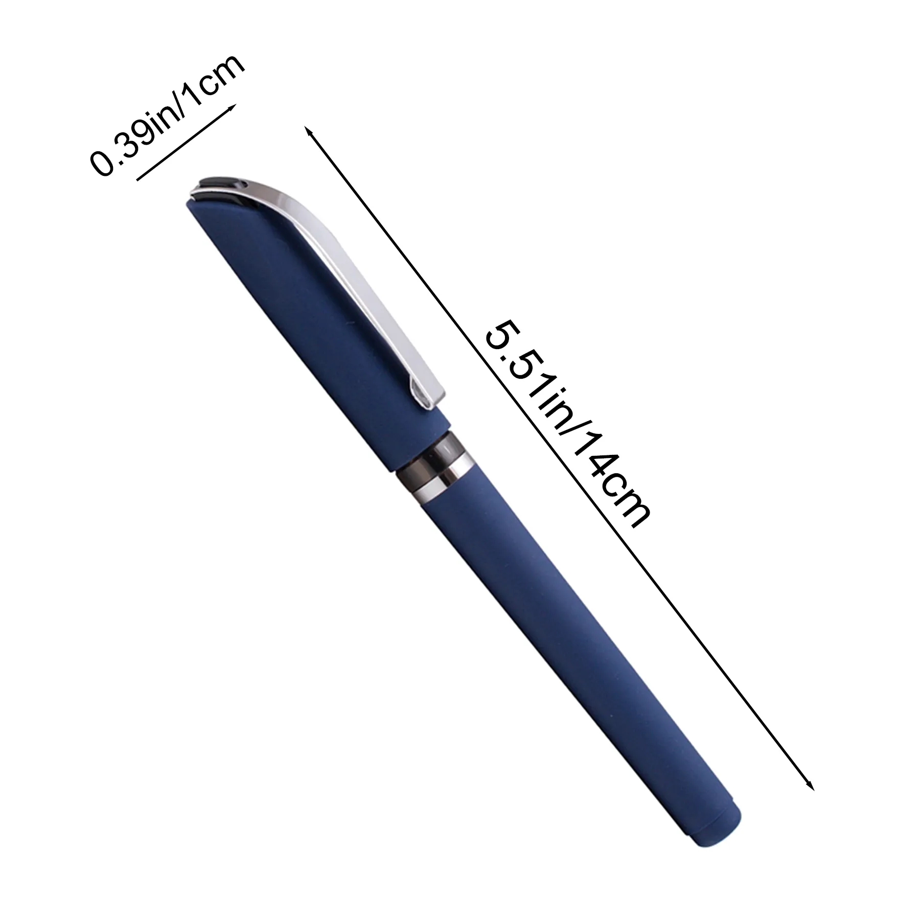 Soft Touch Gel Pen With Cap For Smooth Daily Writing - Image 2