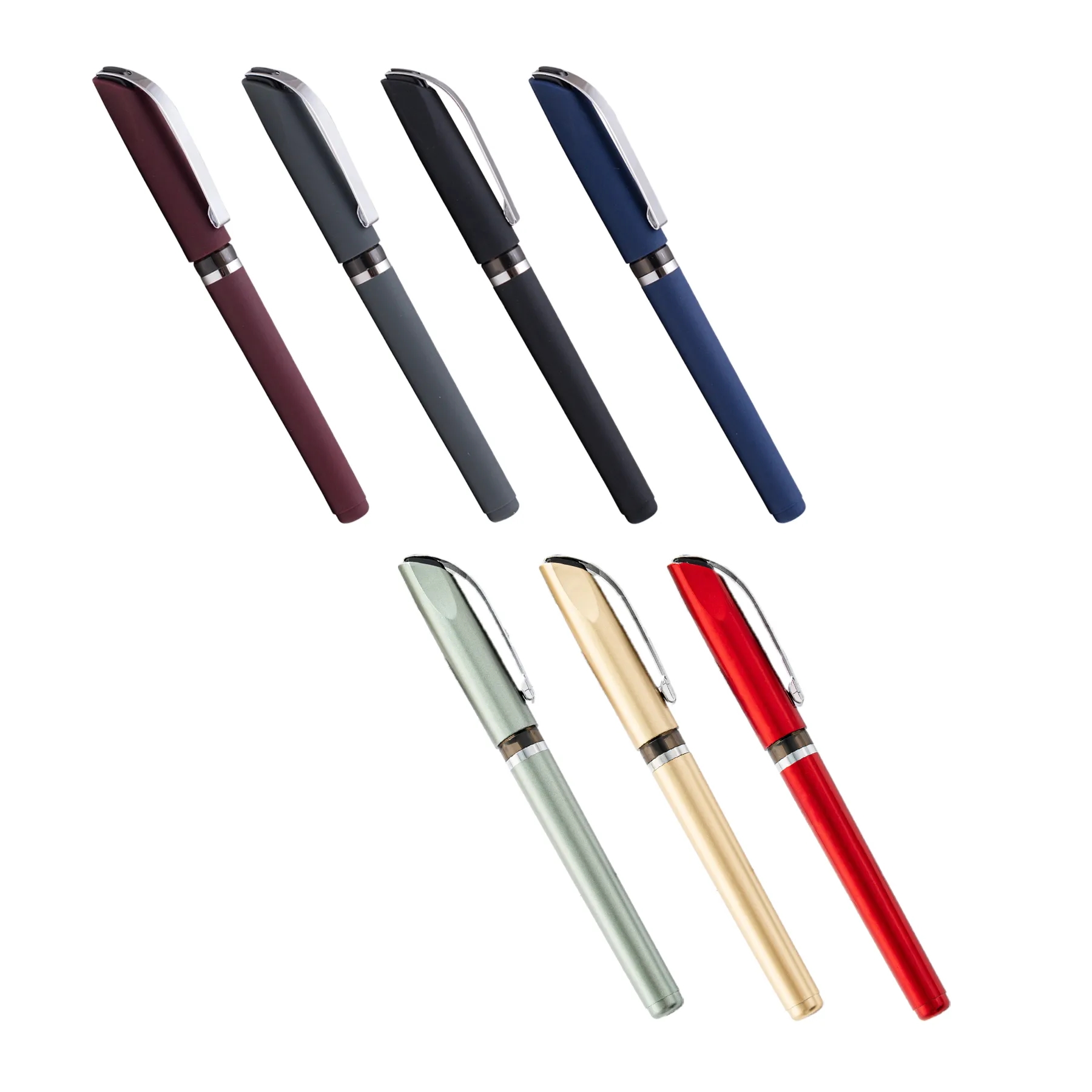 Soft Touch Gel Pen With Cap For Smooth Daily Writing - Image 3