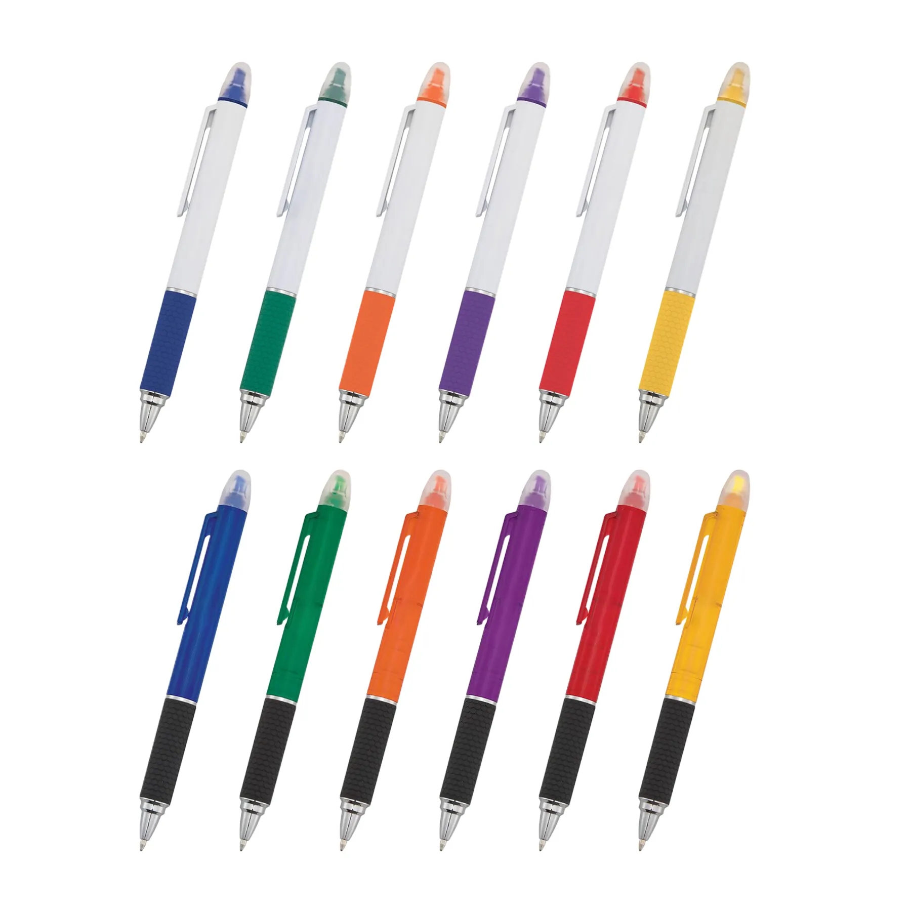 Twist Highlighter Pen With Grip For Daily Desk Use - Image 3