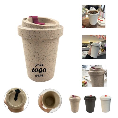 12 Oz Biodegradable Coffee Grounds Cup For Everyday Use