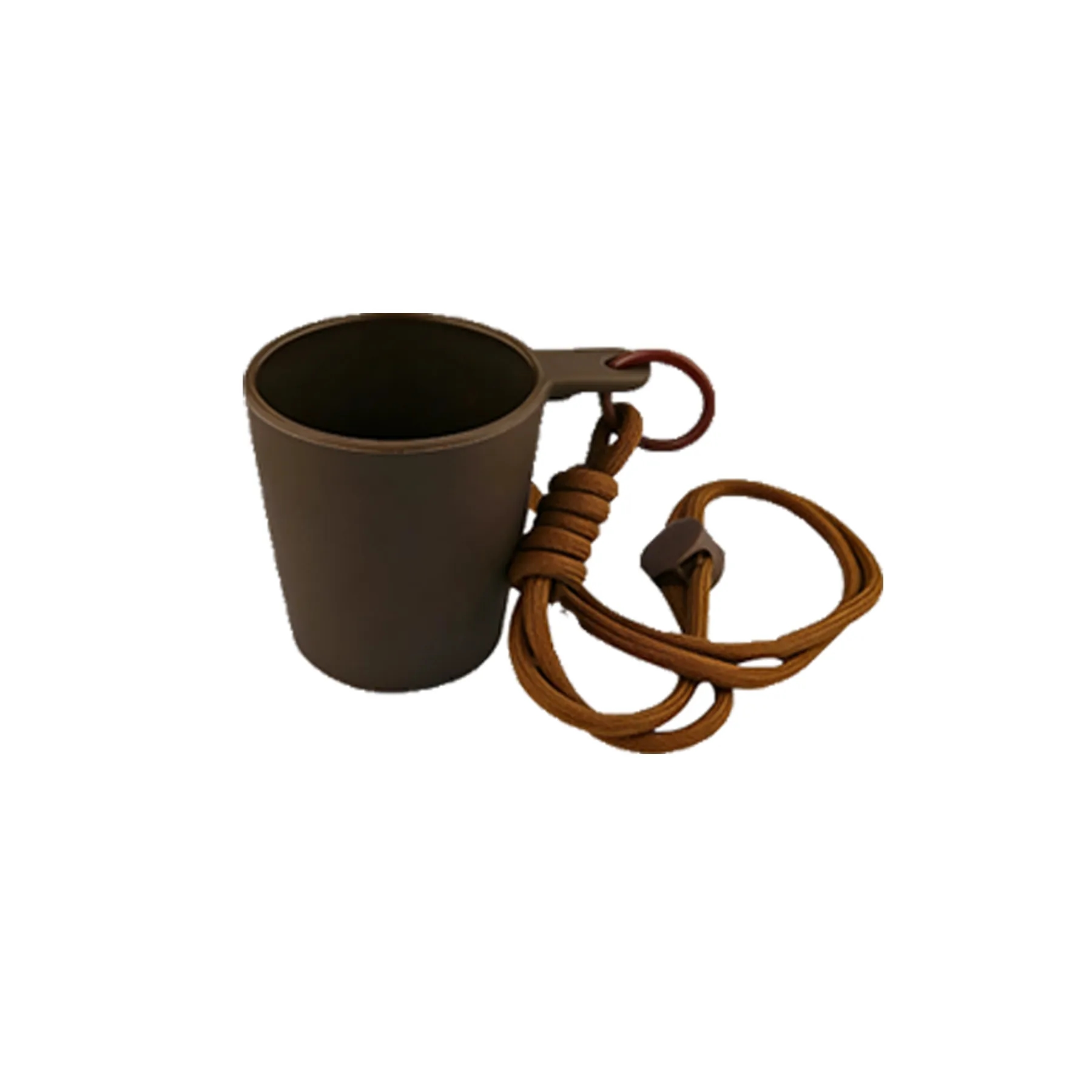 Degradable PLA Coffee Cup With Lanyard For Travel - Image 3