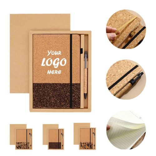 A5 Coffee Grounds Notebook Set For Work School Travel