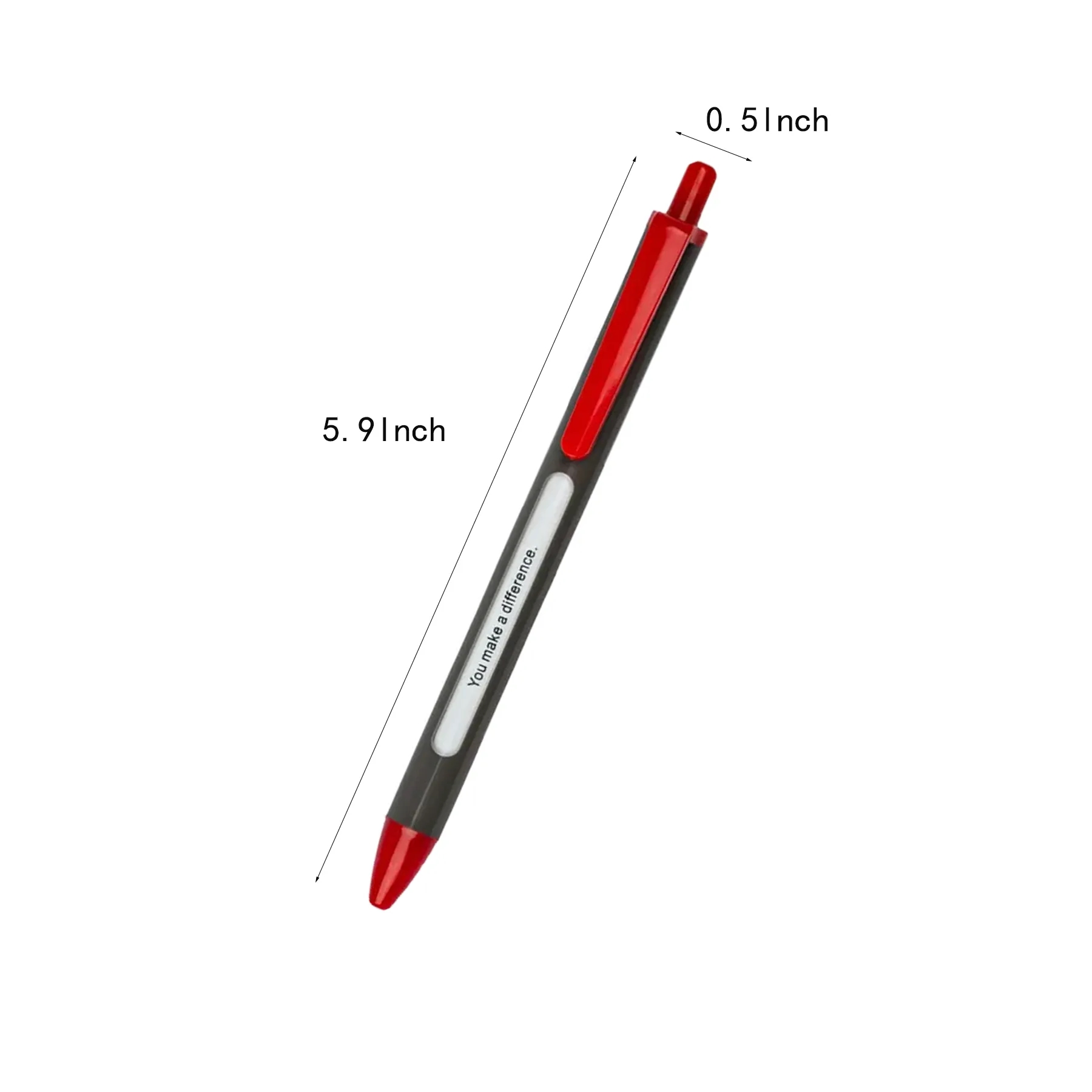 Recycled Window Message Pen With Rotating Scroll Barrel - Image 2