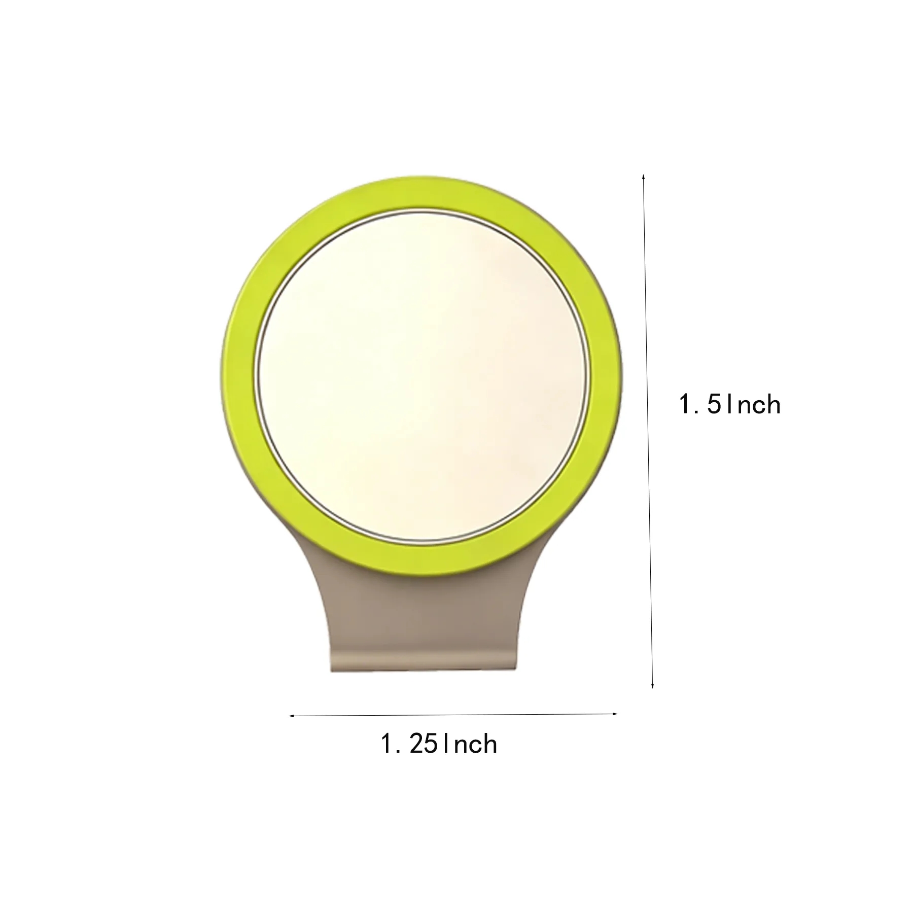 Magnetic Golf Ball Marker Hat Clip With Dome Logo Tag - Image 2