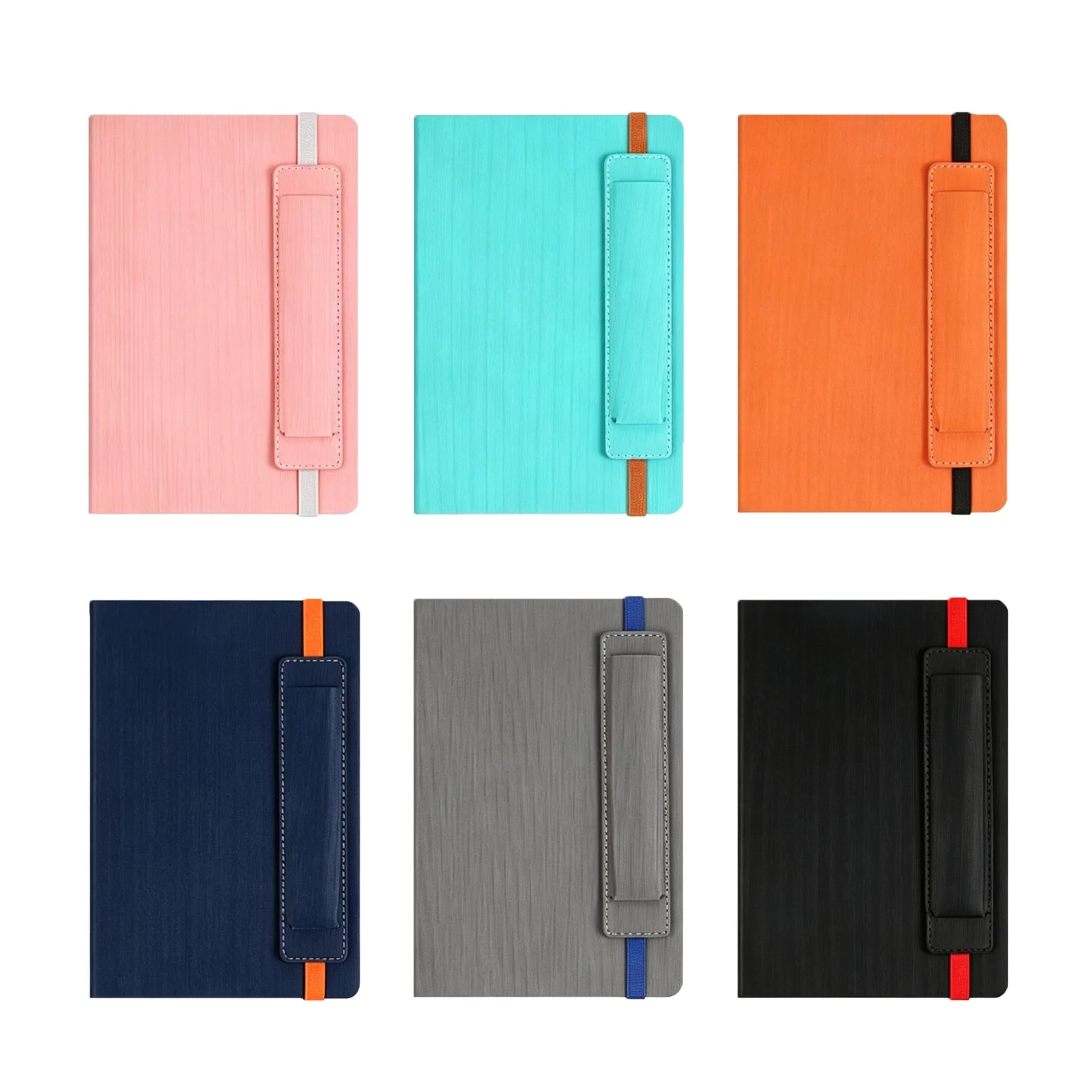 A5 Business Notebook With Pen Holder And Elastic Band - Image 3