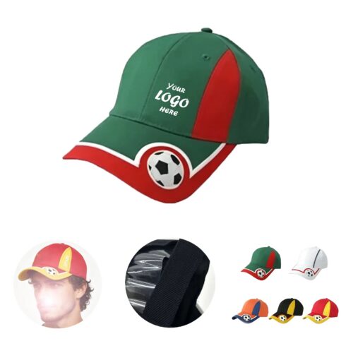 Mesh Soccer Fan Trucker Cap With Custom Logo Patch
