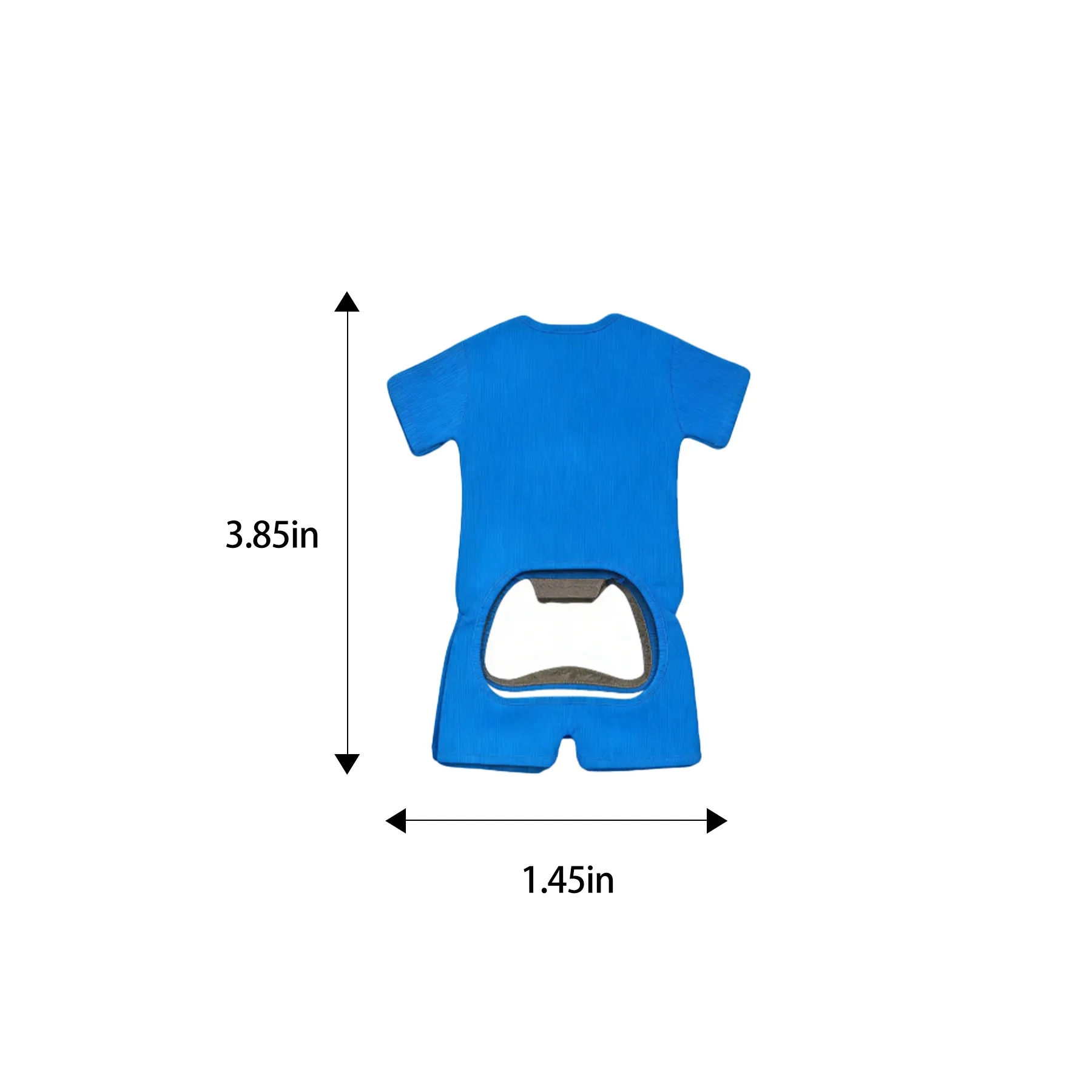 Jersey Shaped Bottle Opener Keychain For Sports Promotions - Image 2