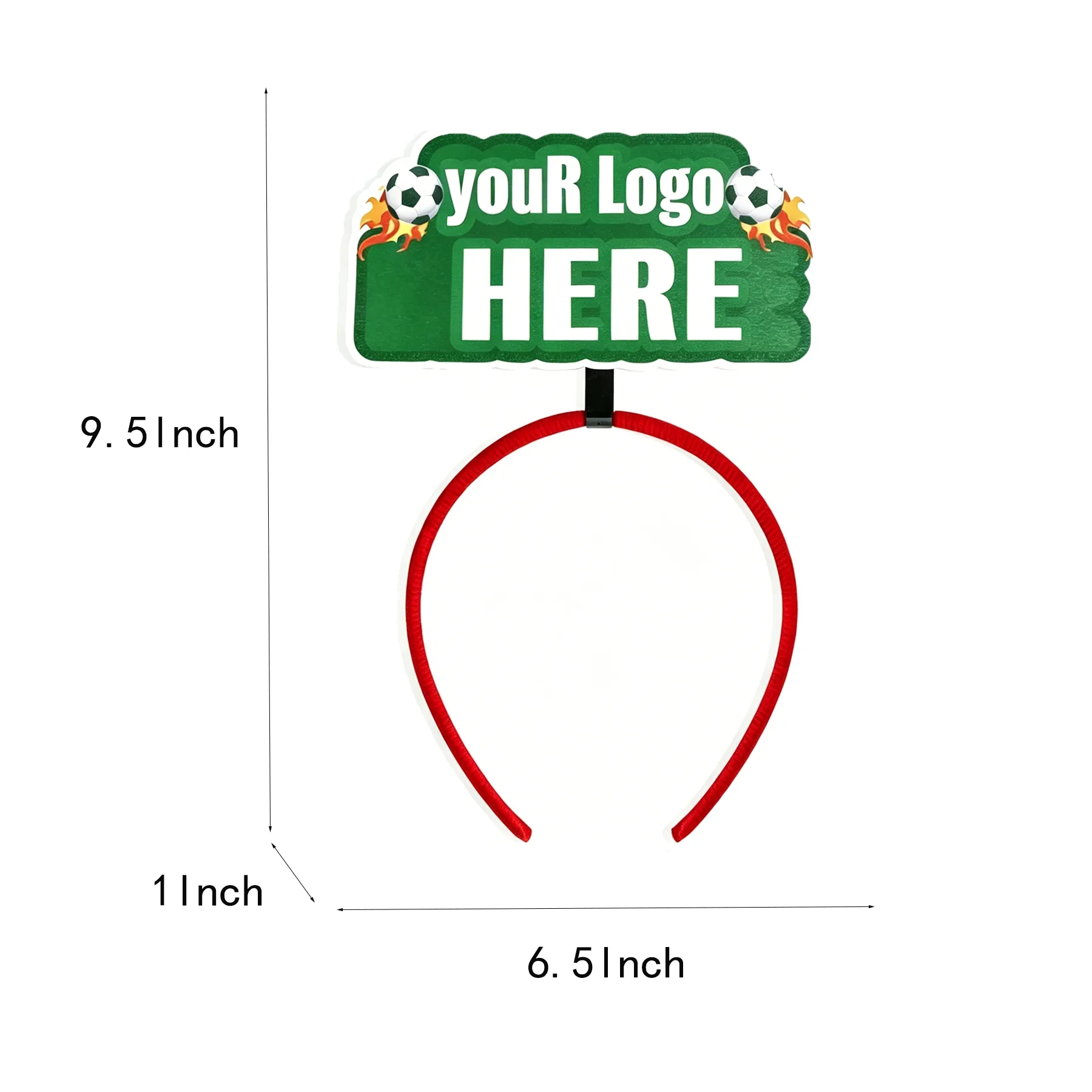 Assorted Soccer Fan Headbands For Party Event Gifts - Image 2