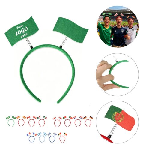 Felt Soccer Fan Headband For Game Day Parties