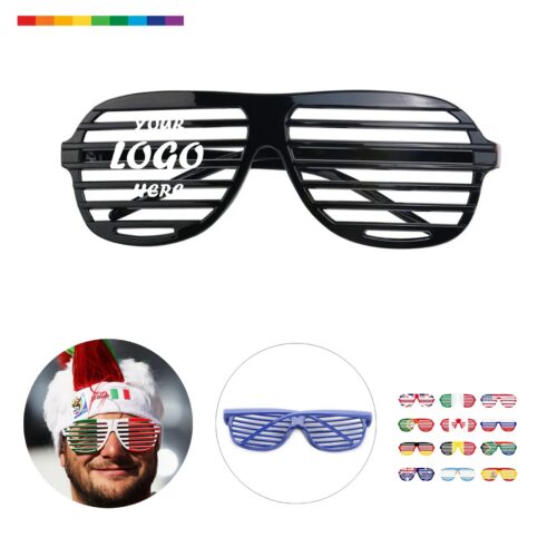 Shutter Soccer Cheer Glasses For Fan Party Events