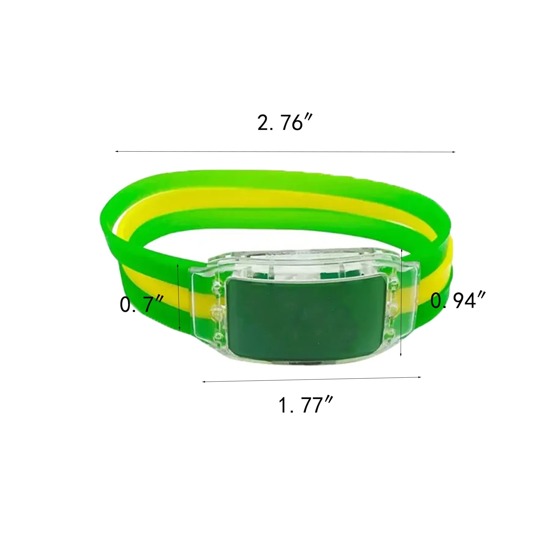 LED Flag Silicone Bracelet For Soccer Fan Party Events - Image 2