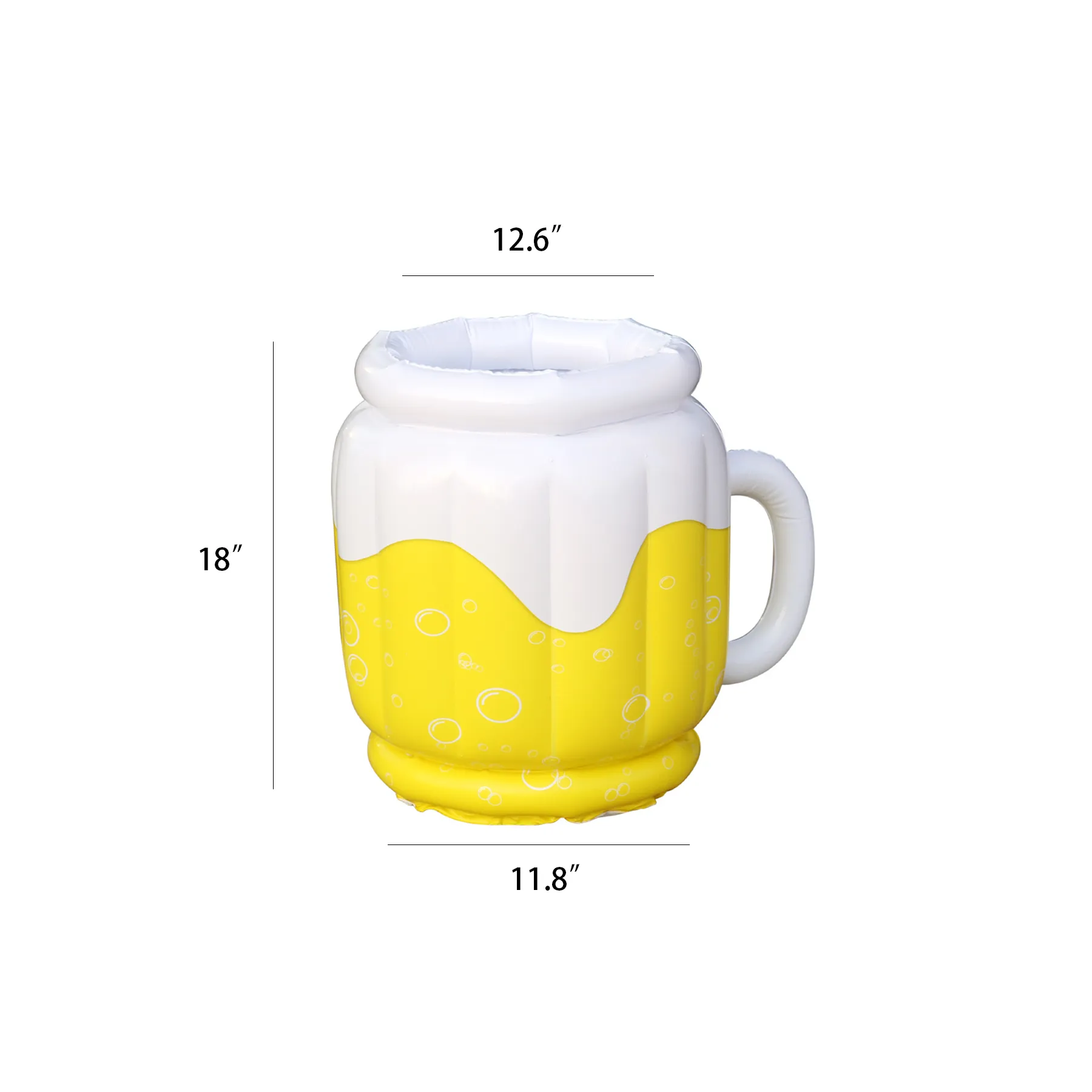 Inflatable Beer Mug Cooler For Pool Parties And BBQs - Image 2