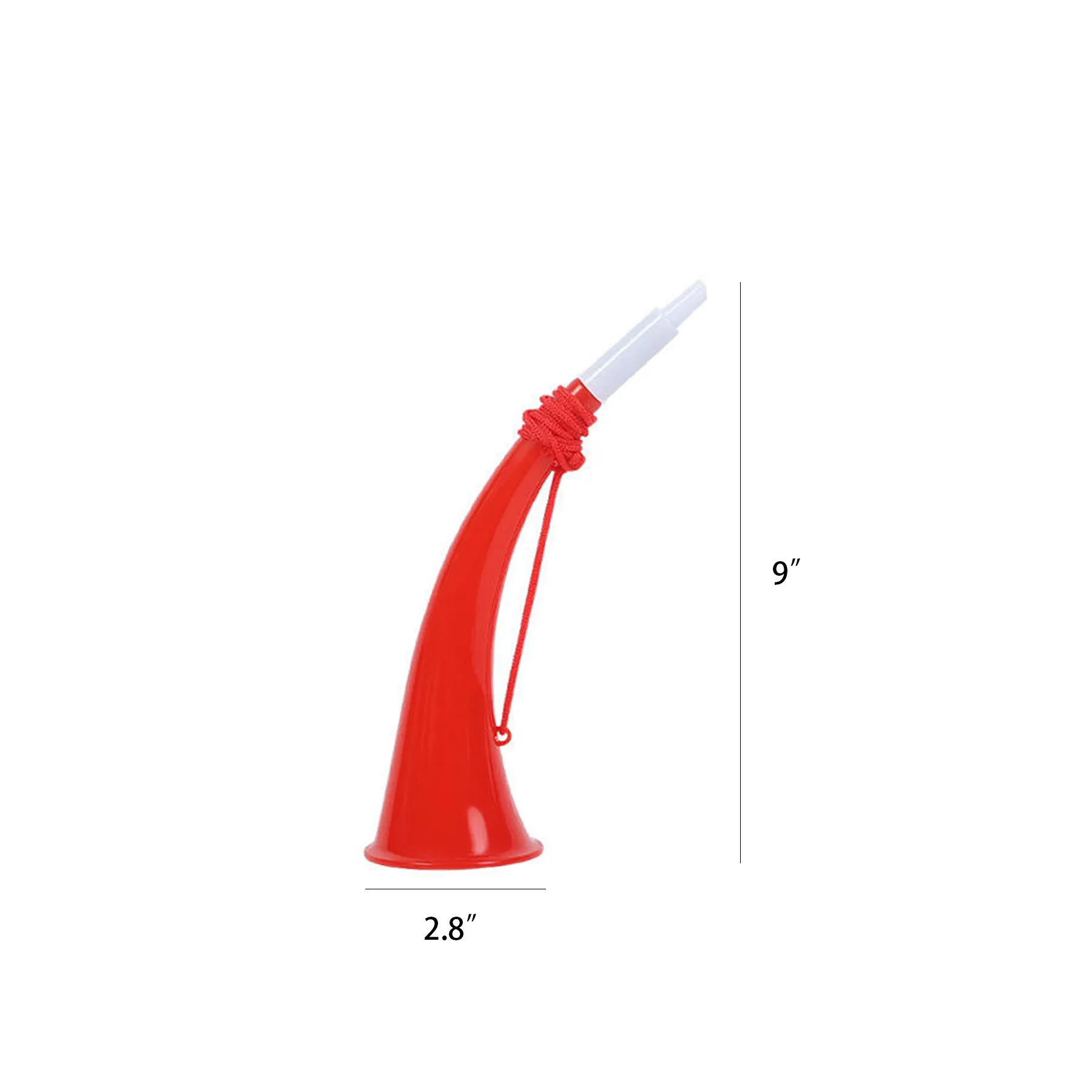 Plastic Sports Cheering Horn W/ String - Image 2