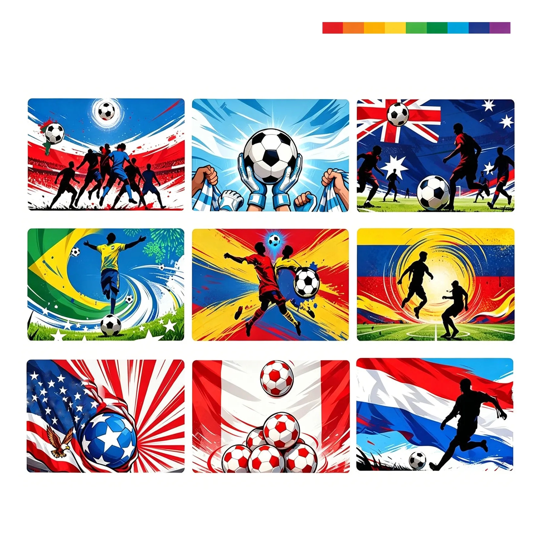 Custom Wearable Flag Cape With Sleeves For Fan Events - Image 3