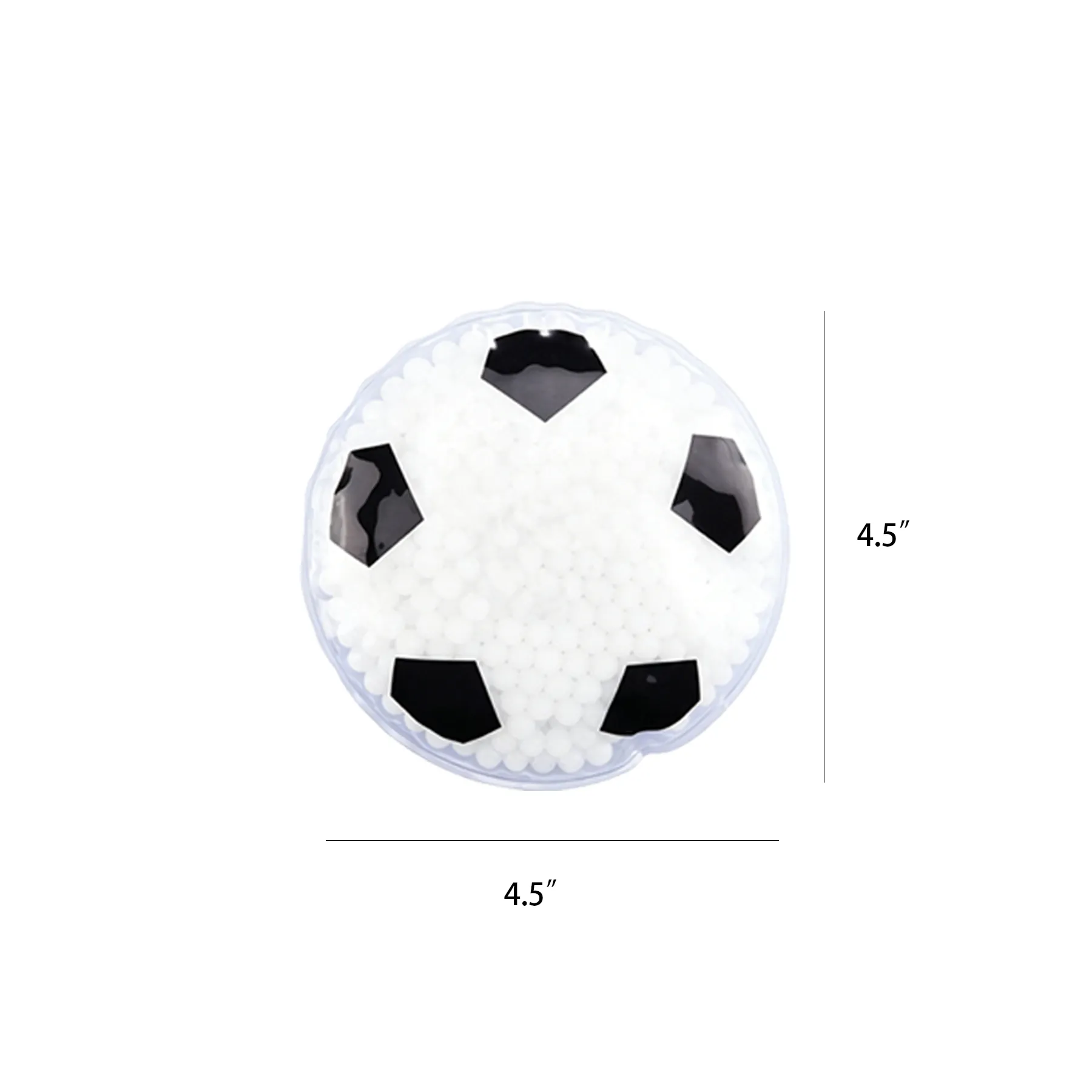 Reusable Soccer Ball Hot Cold Gel Pack For Sports Care - Image 2