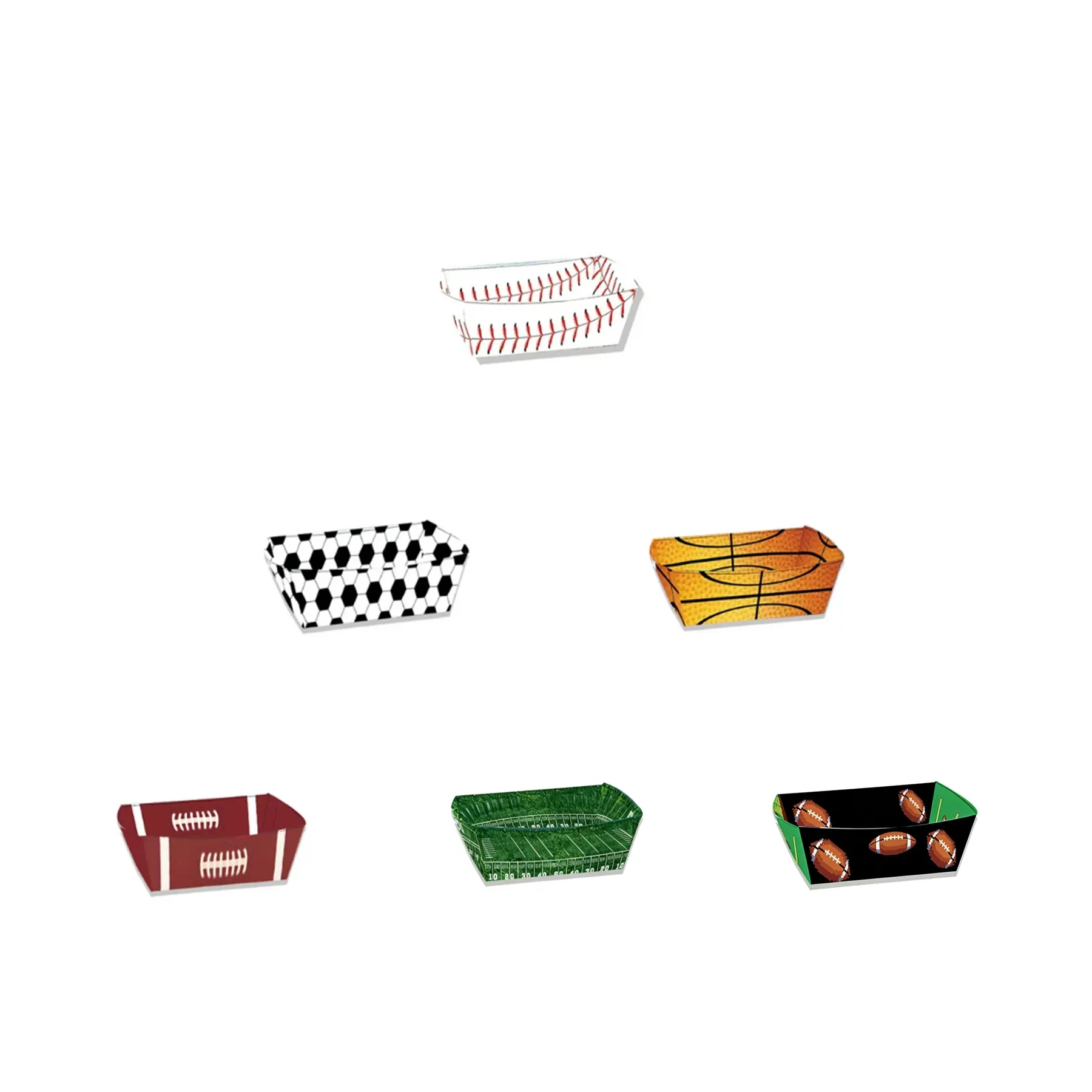 Full Color Paper Snack Box For Fries And Party Treats - Image 3