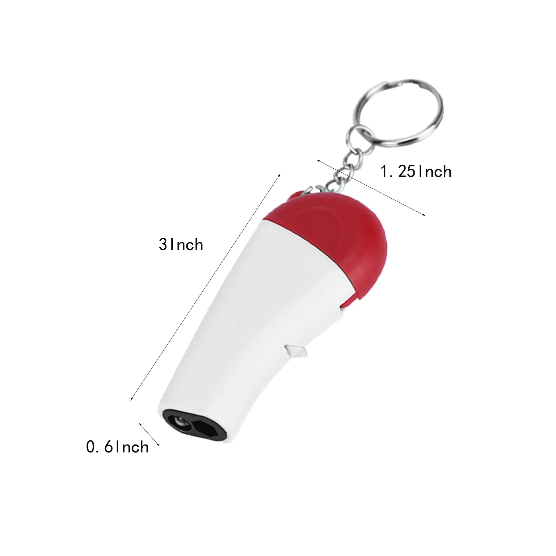 LED Screwdriver Keychain Tool With Three Repair Bits - Image 2