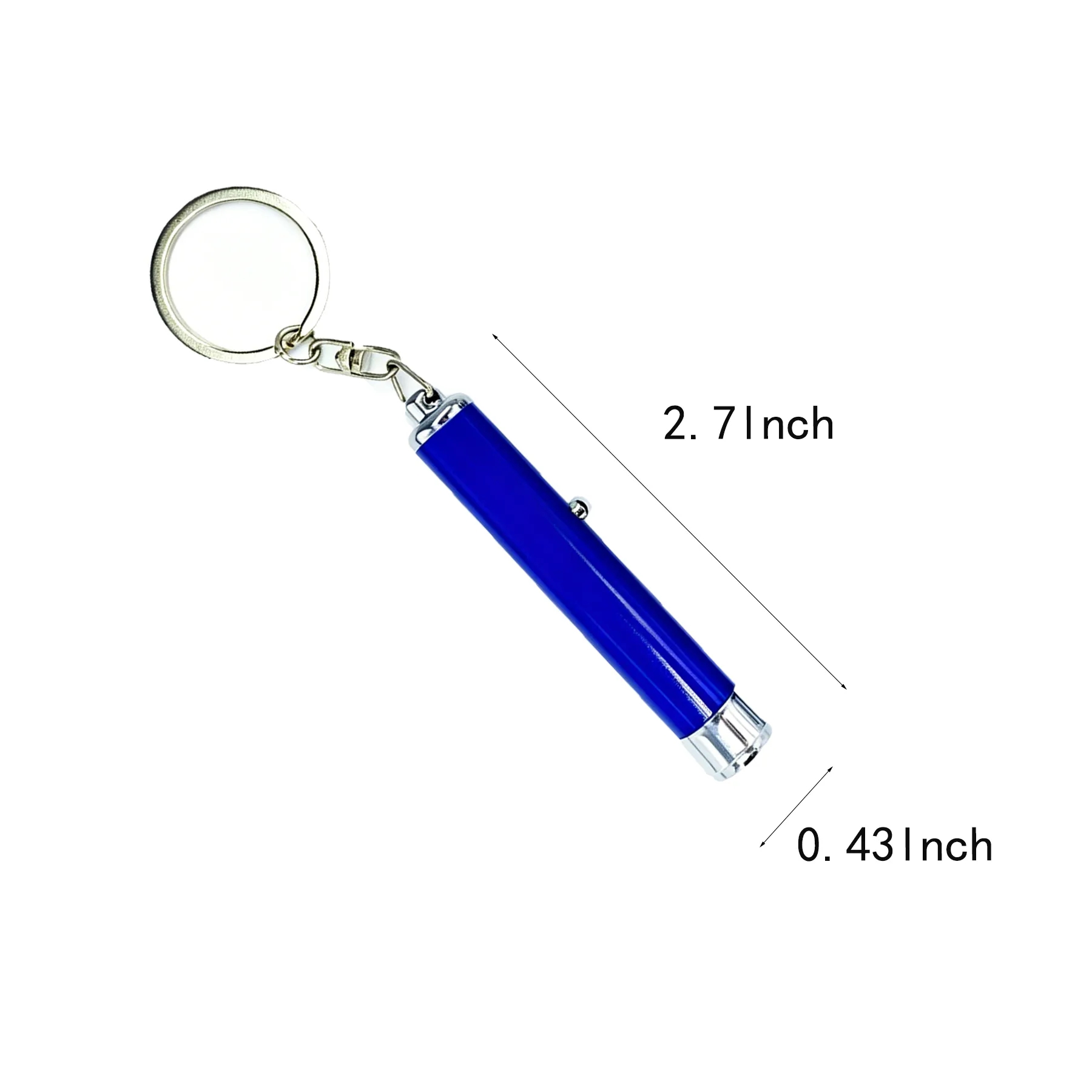 Custom LED Logo Projector Keychain Flashlight For Events - Image 2